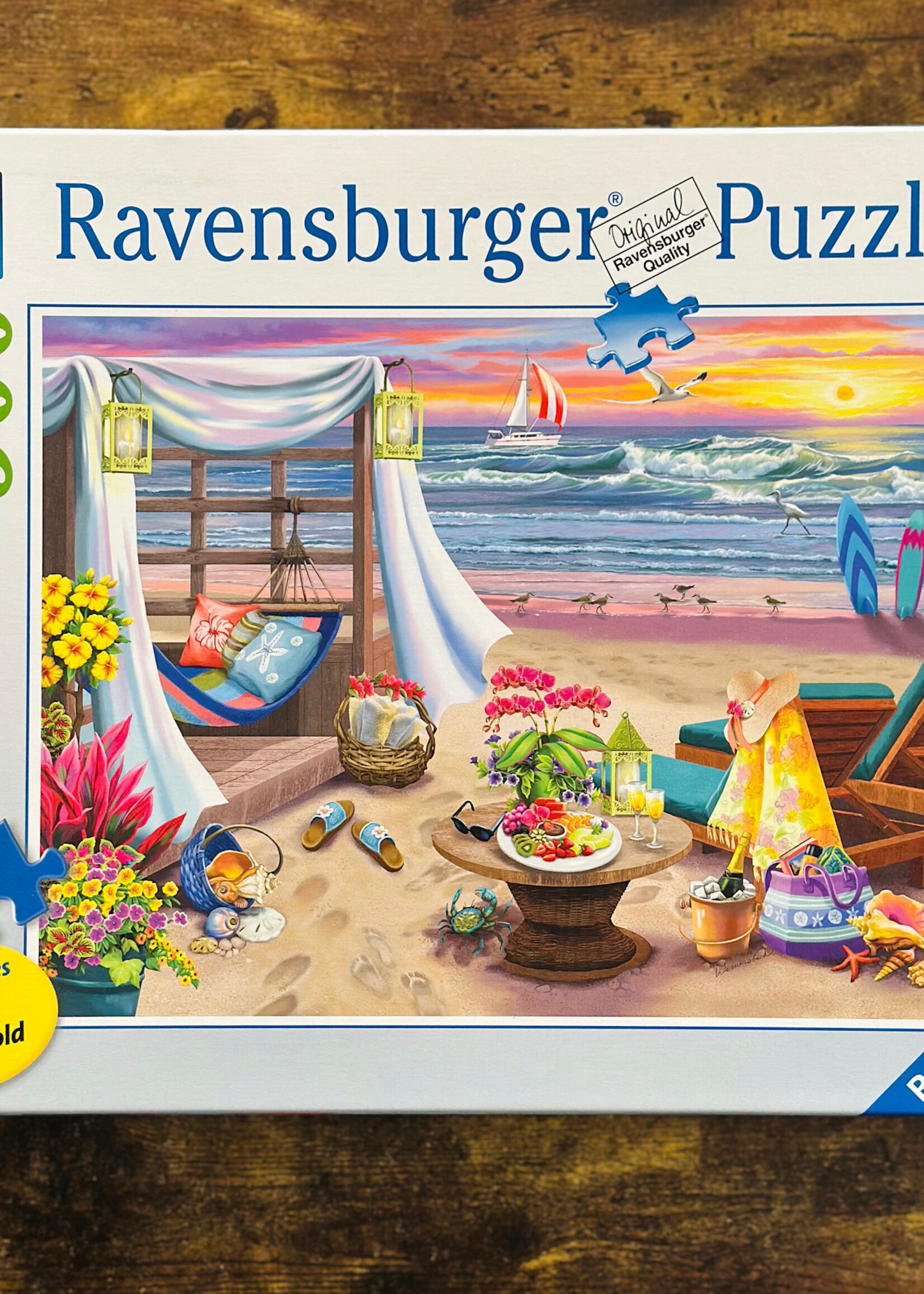 Ravensburger Puzzle - Cabana Retreat 500 Pc.