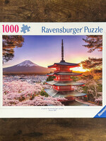 Ravensburger Puzzle - Mount Fuji Cherry Blossom View 1000 Pc.