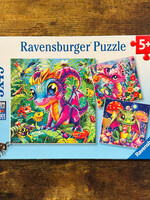 Ravensburger Puzzle - Baby Garden Dragons 3x49 Pc.