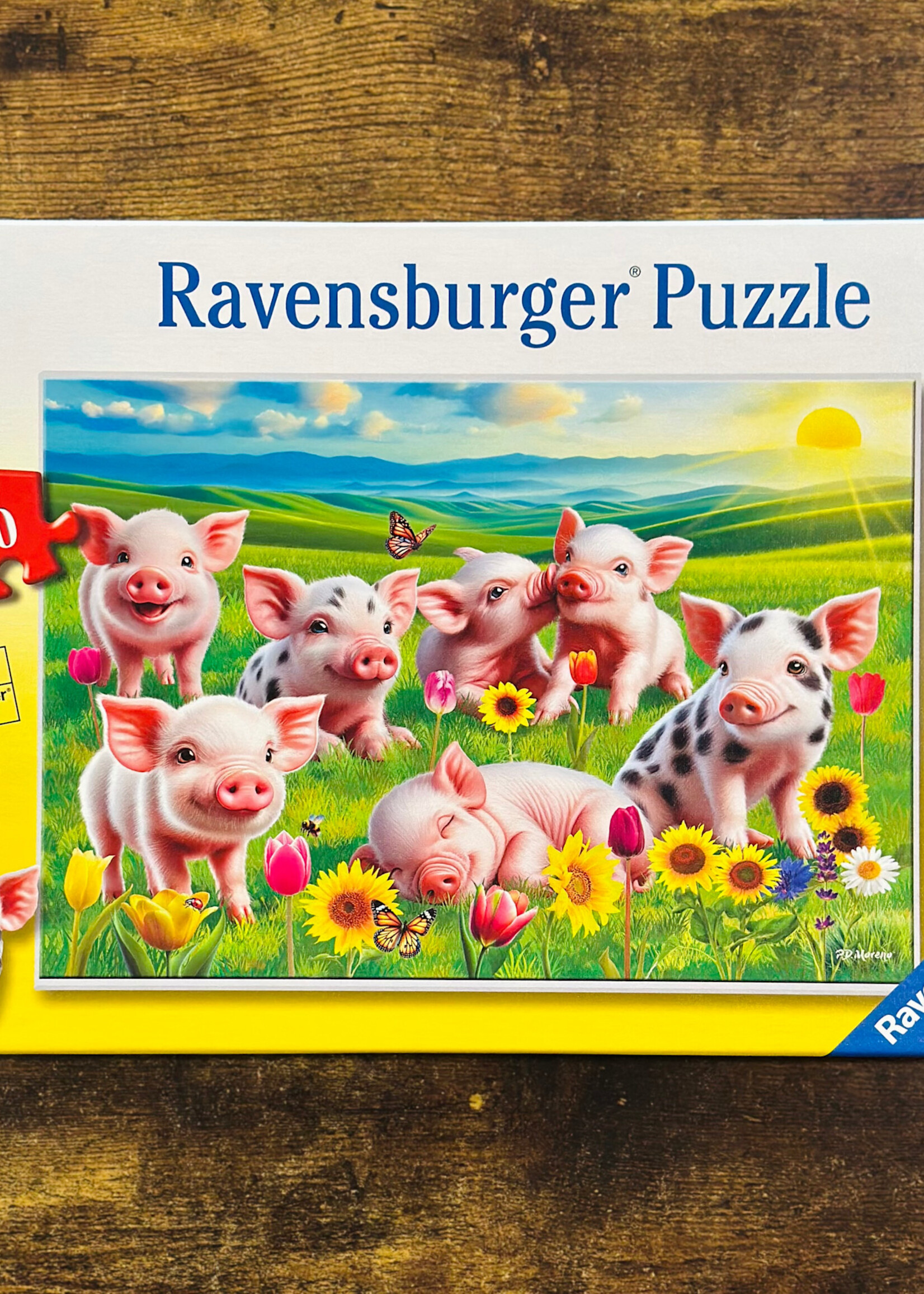 Ravensburger Puzzle - Precious Piglets 60 Pc.