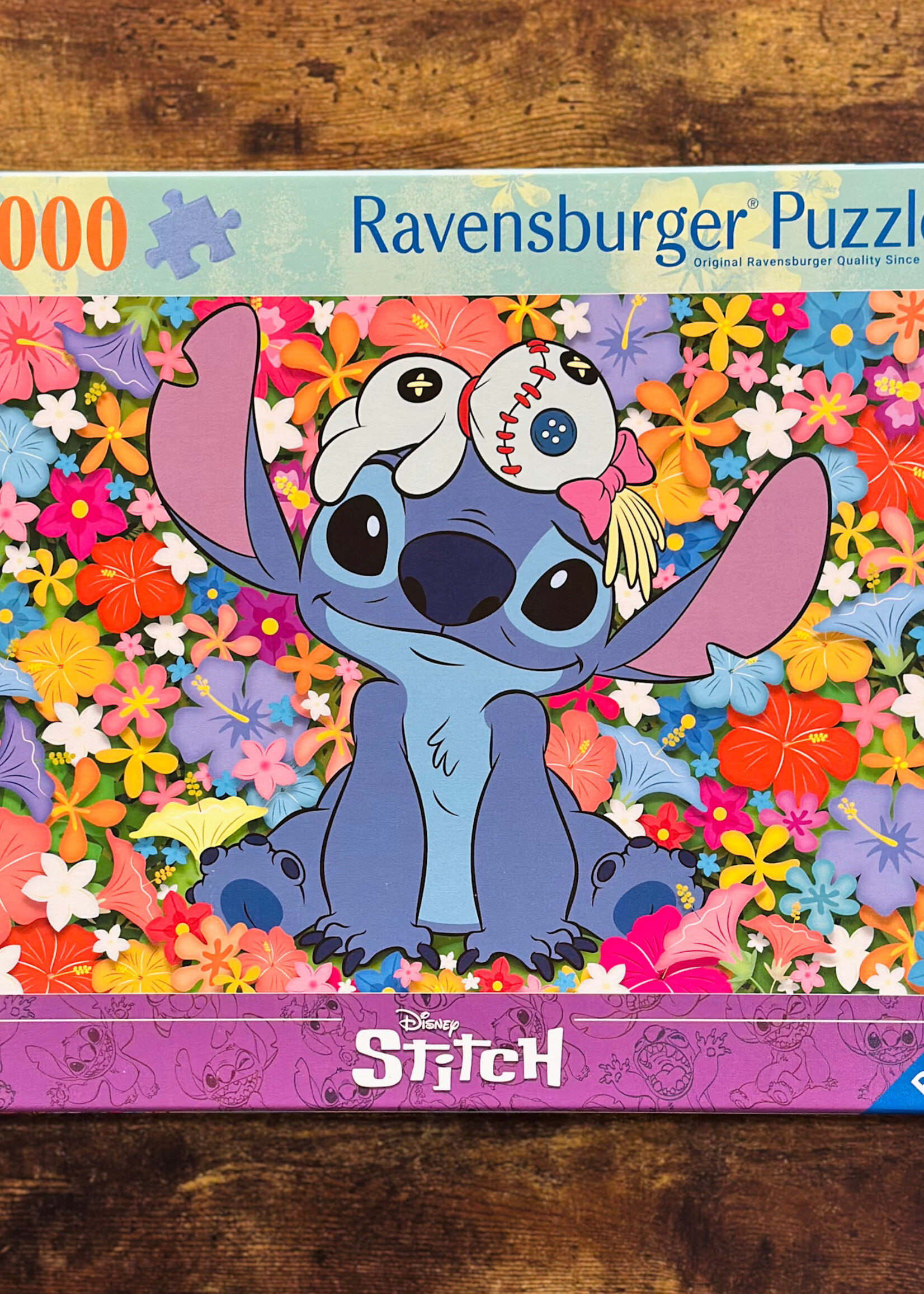 Ravensburger Puzzle - Stitch and Scrump 1000 Pc.