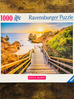 Ravensburger Puzzle - Stairway to Camilo Beach, Algarve (Beautiful Walkways) 1000 Pc.