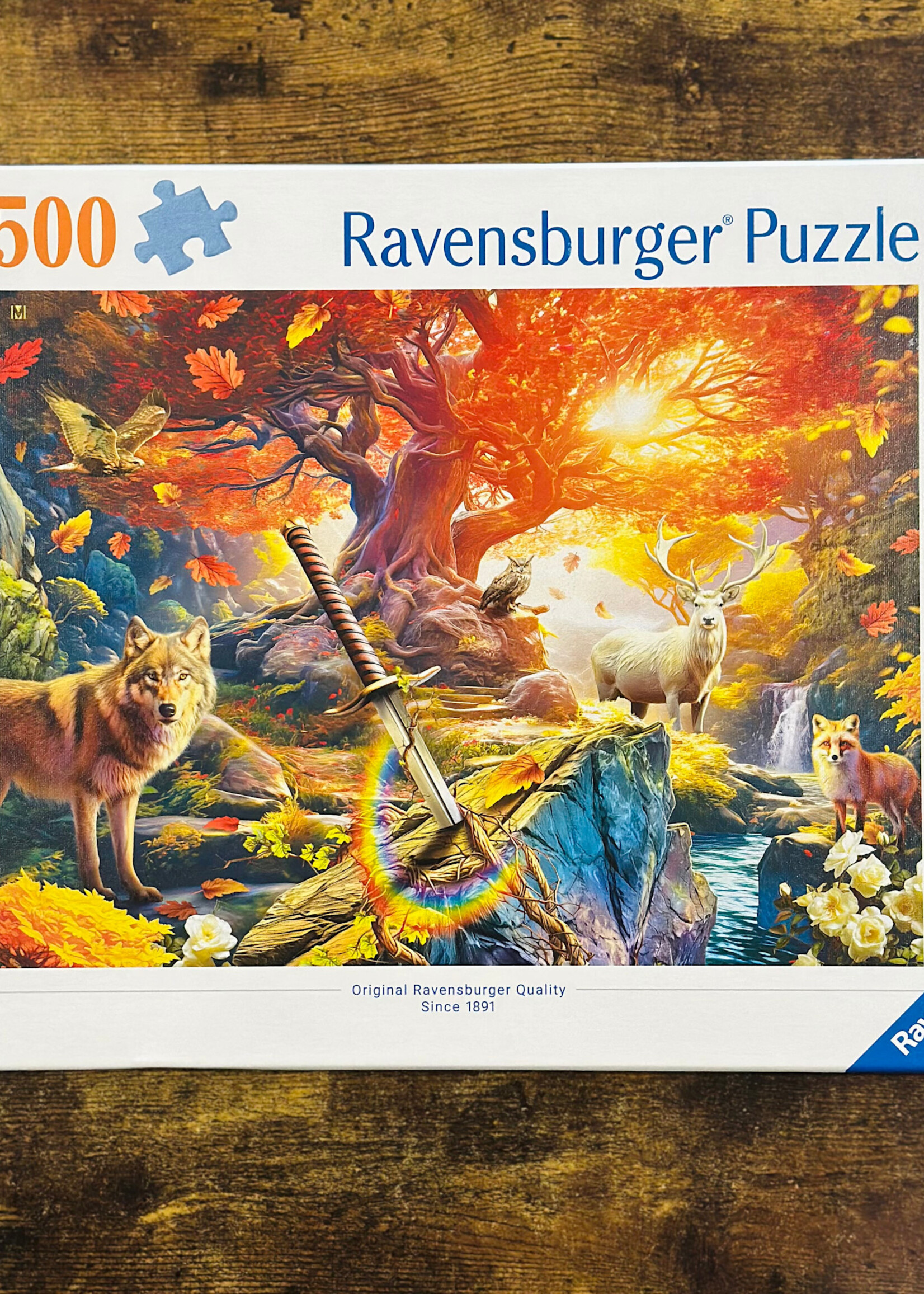 Ravensburger Puzzle - Excalibur Forest 500 Pc.