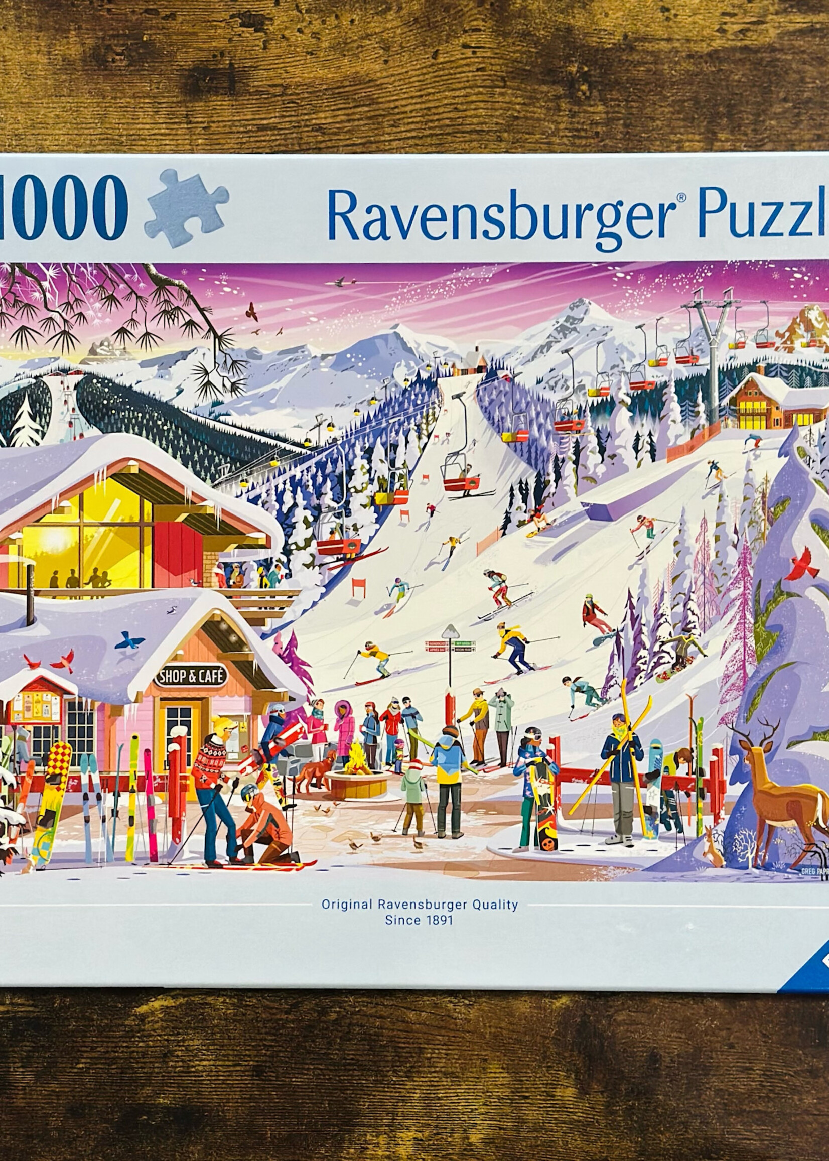 Ravensburger Puzzle - Slopeside Spirit 1000 Pc.