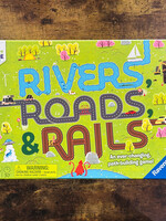 Ravensburger Game - Rivers, Roads & Rails