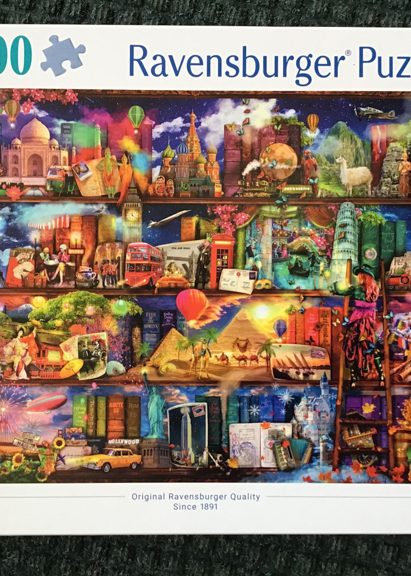 Ravensburger Puzzle - World of Books 2000 Pc.