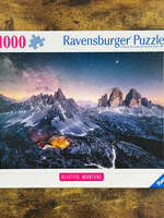 Ravensburger Puzzle - Three Peaks (Beautiful Mountains) 1000 Pc.
