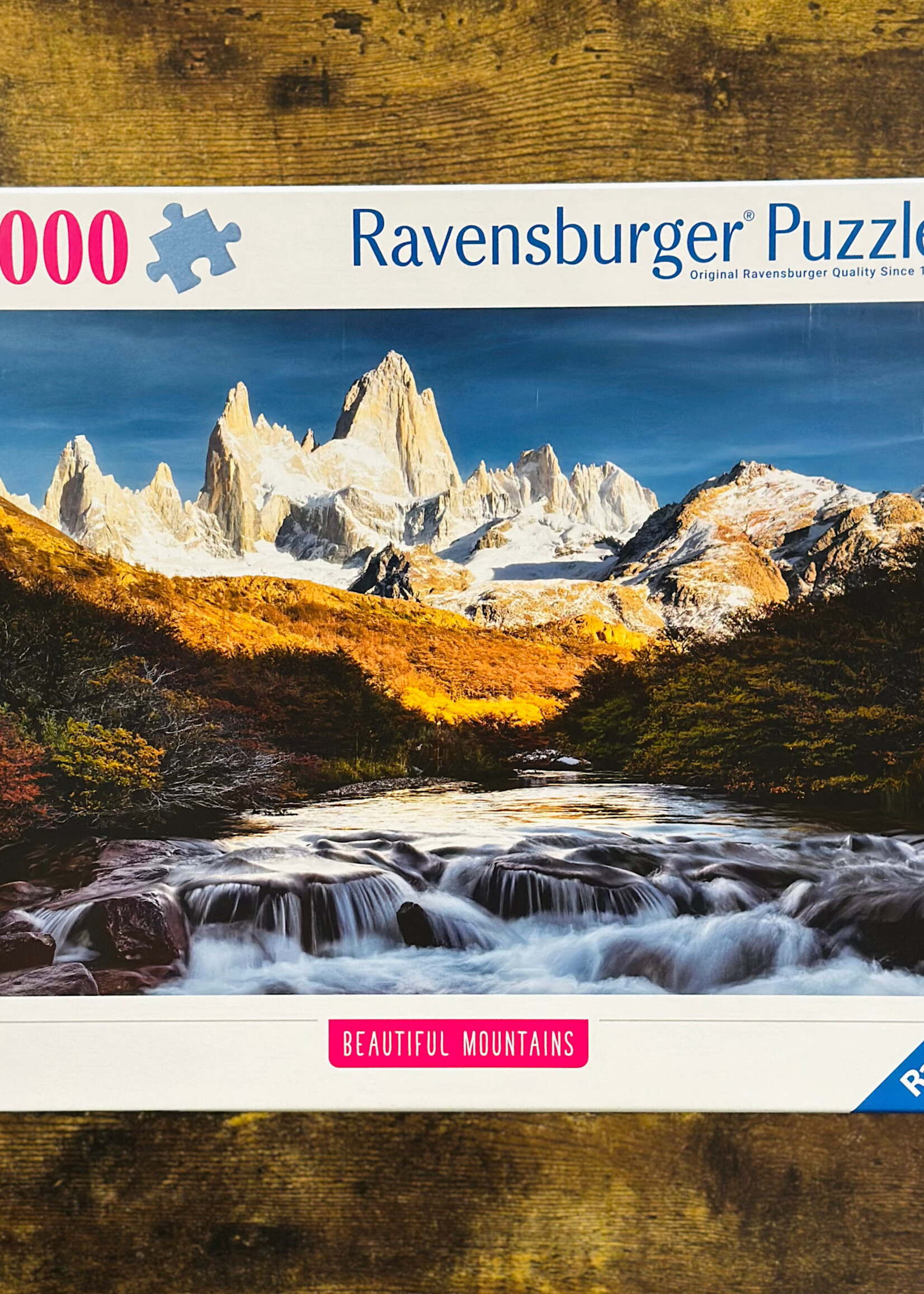 Ravensburger Puzzle - Mount Fitz Roy, Patagonia (Beautiful Mountains) 1000 Pc.
