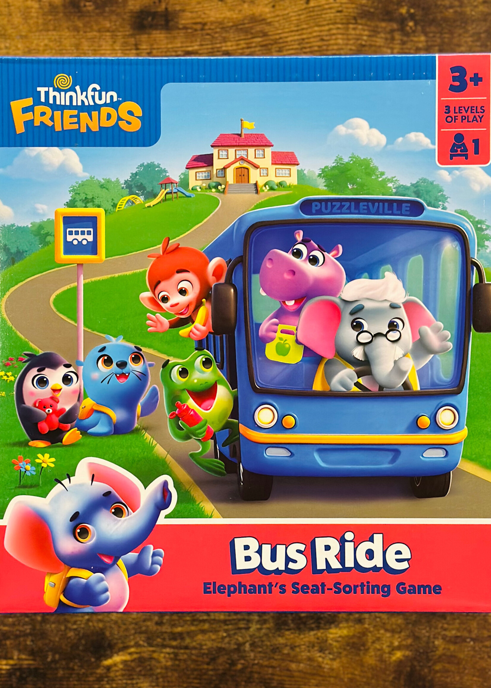 Ravensburger Puzzle Game - ThinkFun Friends: Bus Ride