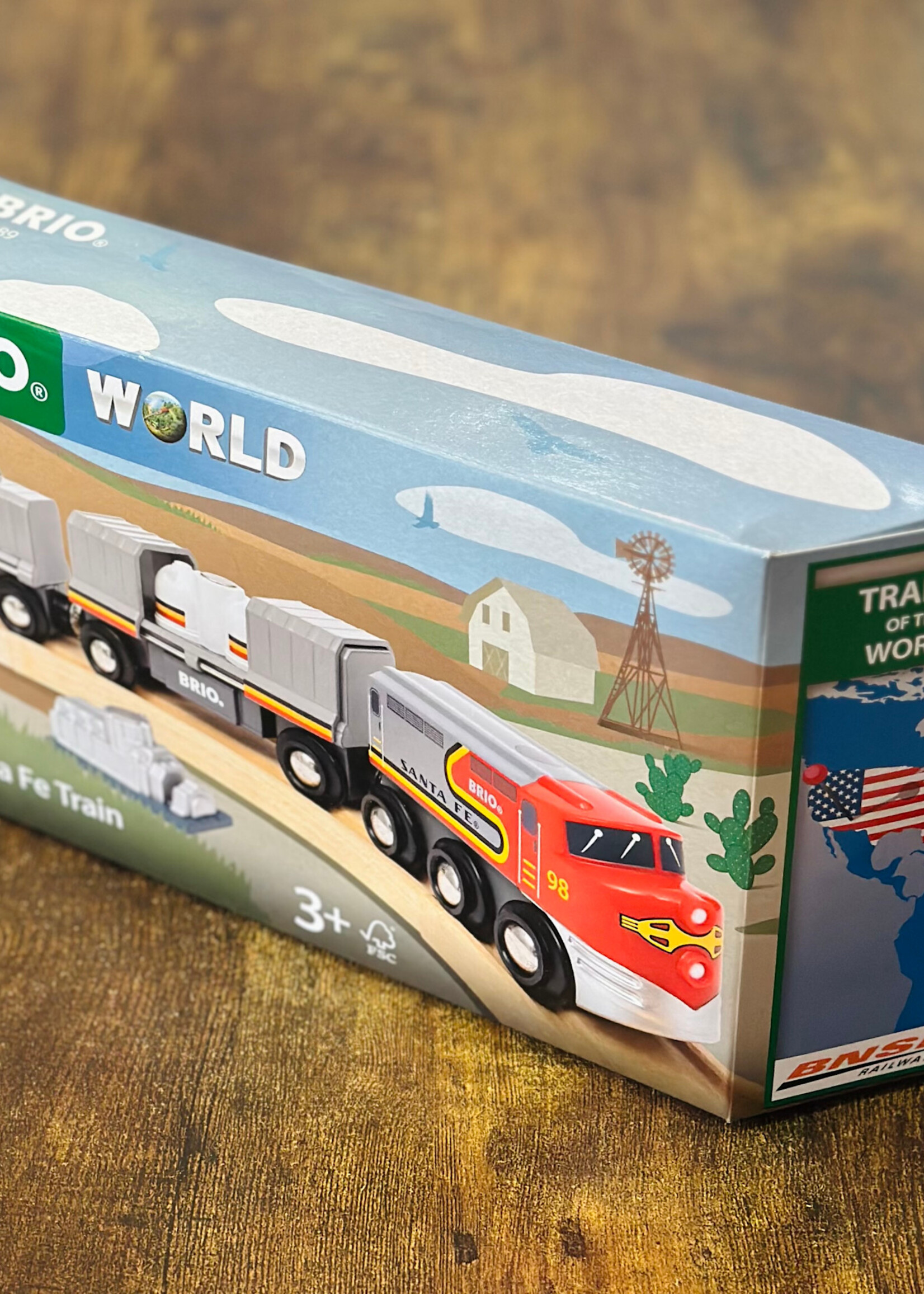 Brio Santa Fe Train (Trains of the World)
