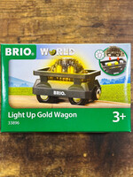Brio Light-Up Gold Wagon