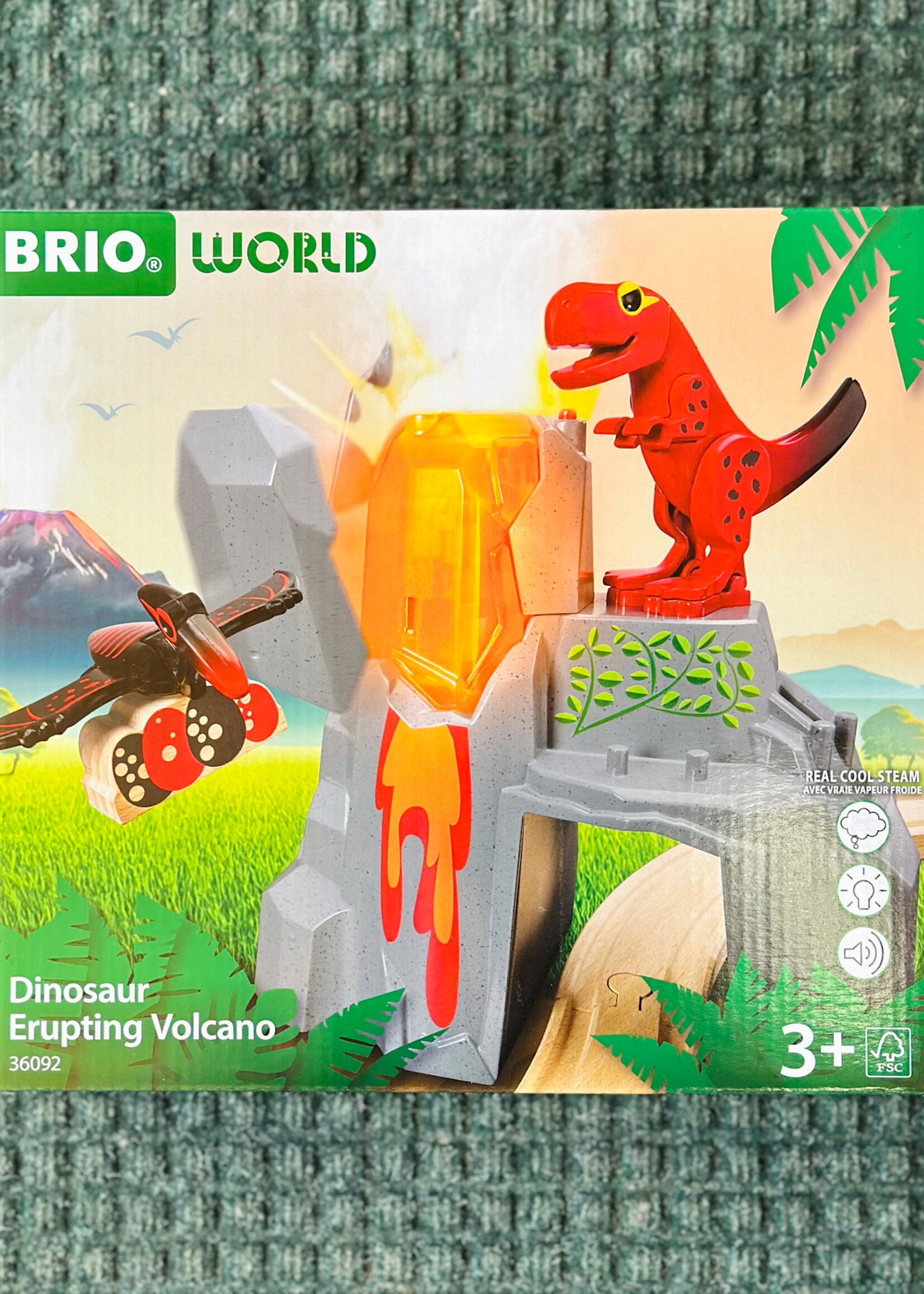 Brio Dinosaur Erupting Volcano