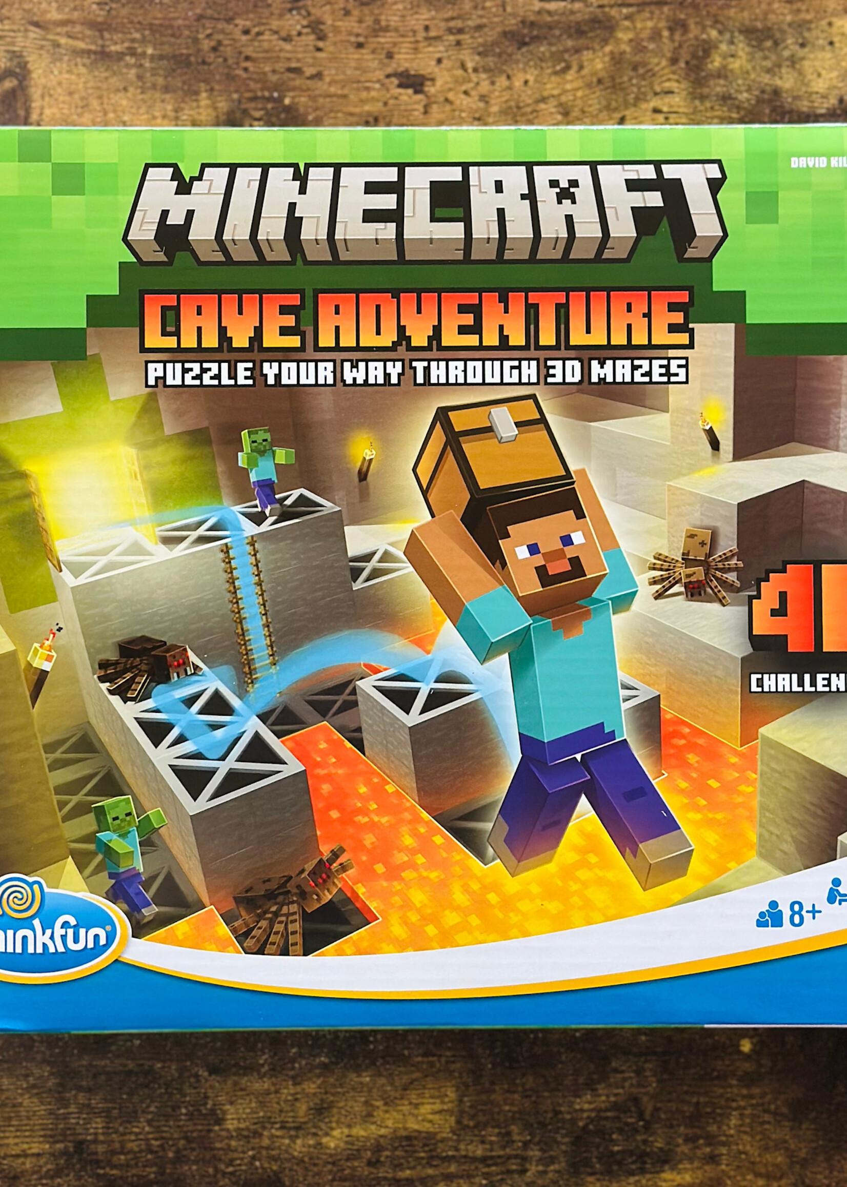 ThinkFun Puzzle Game - Minecraft: Cave Adventure