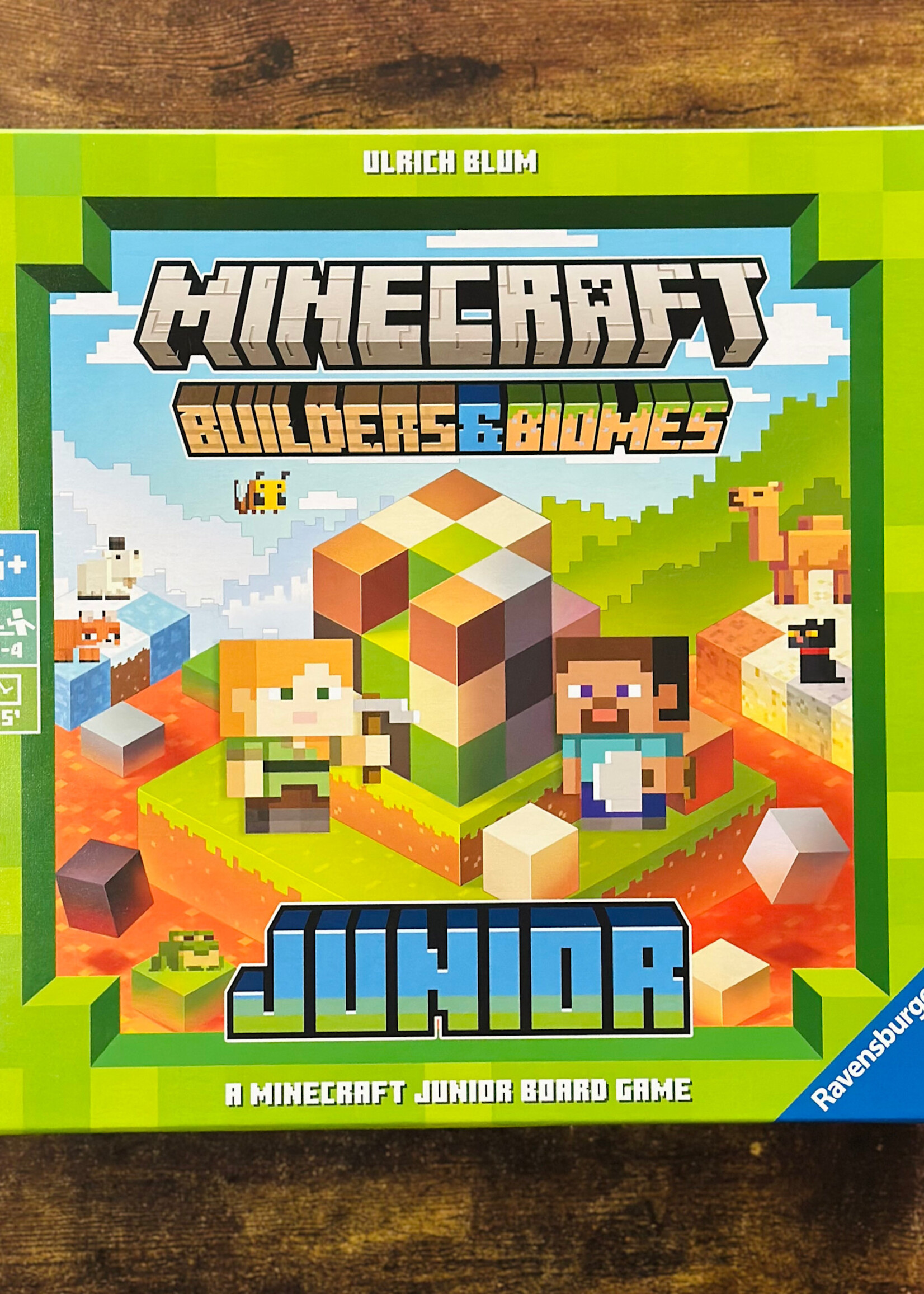 Ravensburger Game - Minecraft: Builders & Biomes (Junior)