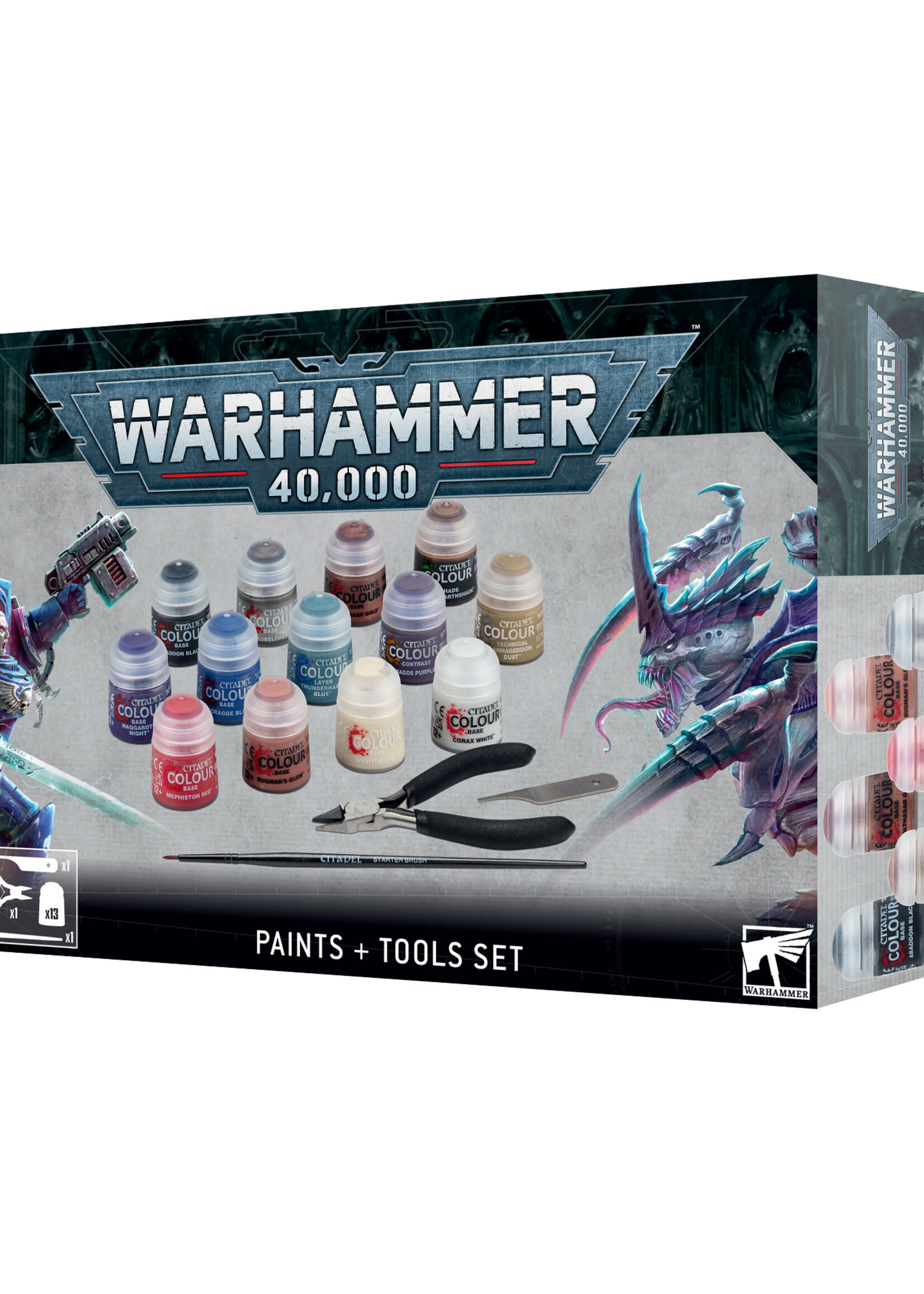 Warhammer 40K Paint and Tools Set