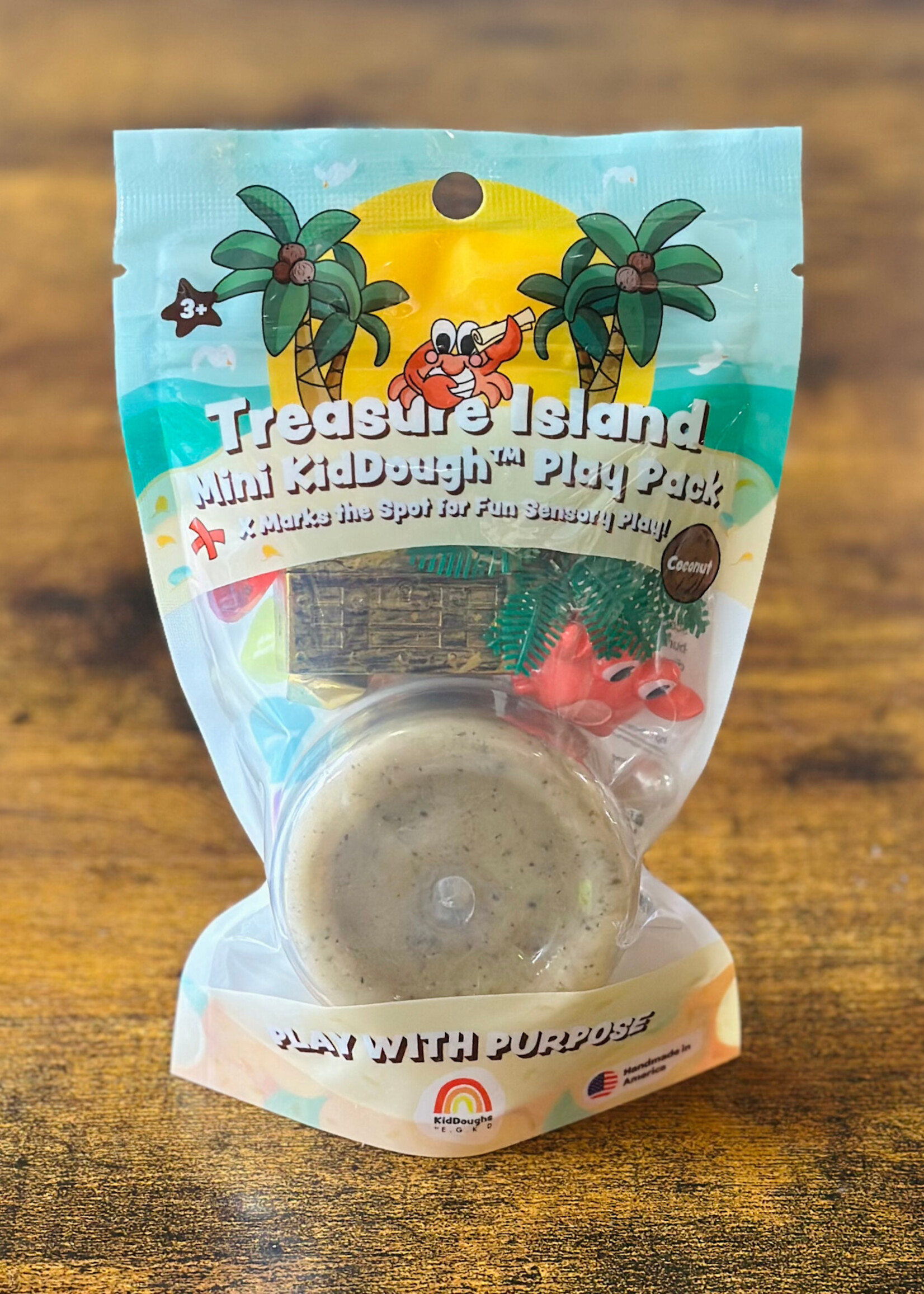 Earth Grown KidDoughs Treasure Island KidDough Play Pack