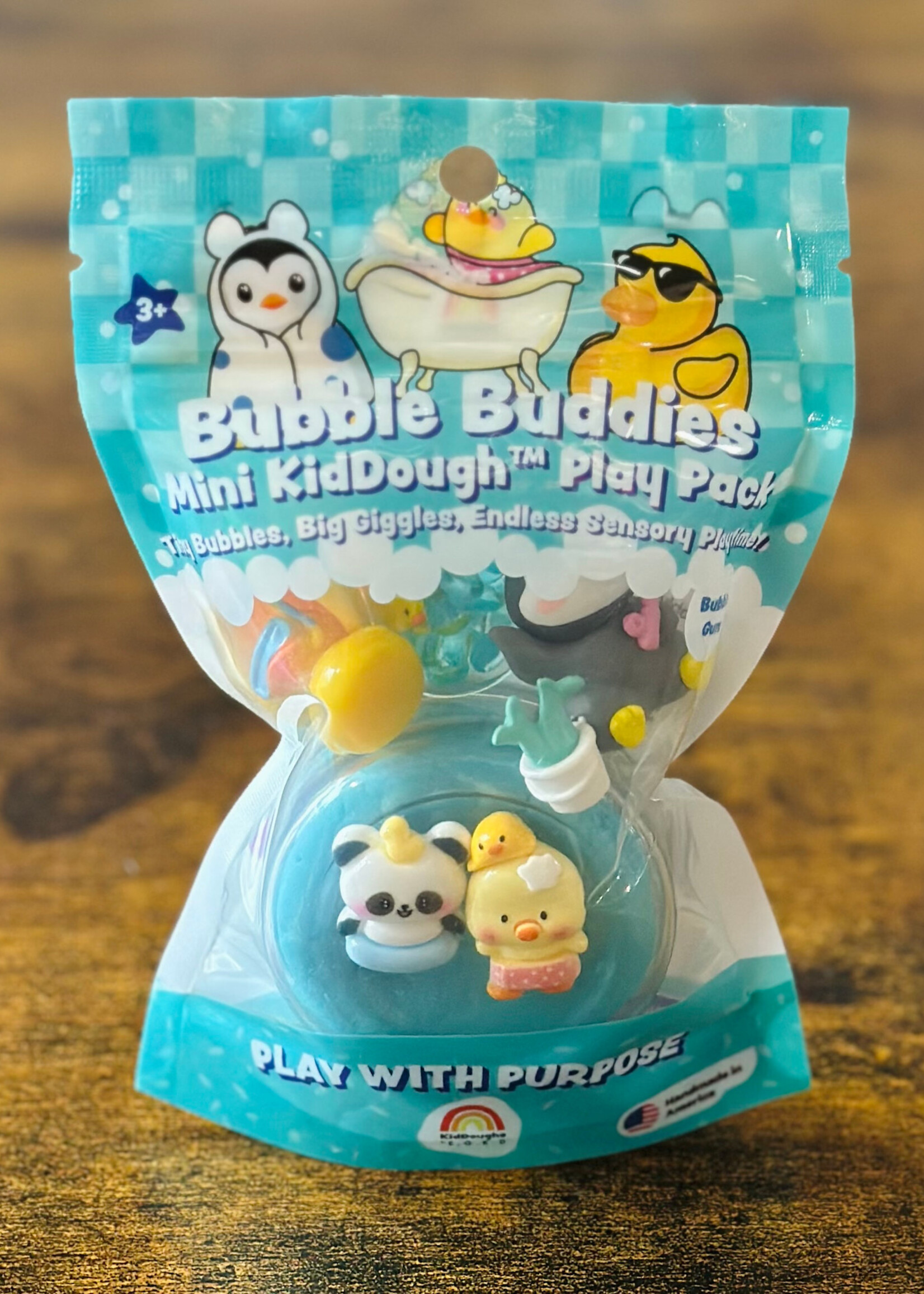 Earth Grown KidDoughs Bubble Buddies Mini KidDough Play Pack