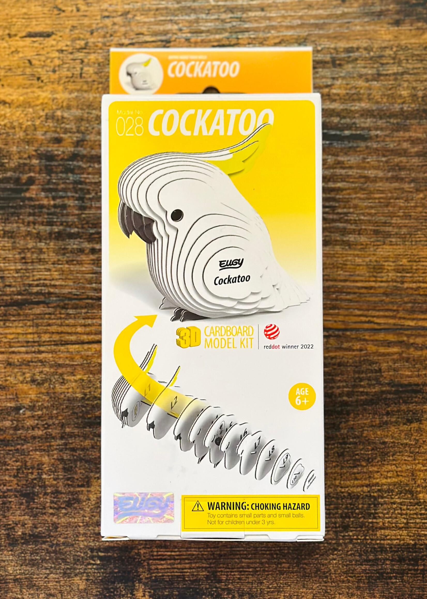 Safari Eugy - Cockatoo (3D Puzzle)