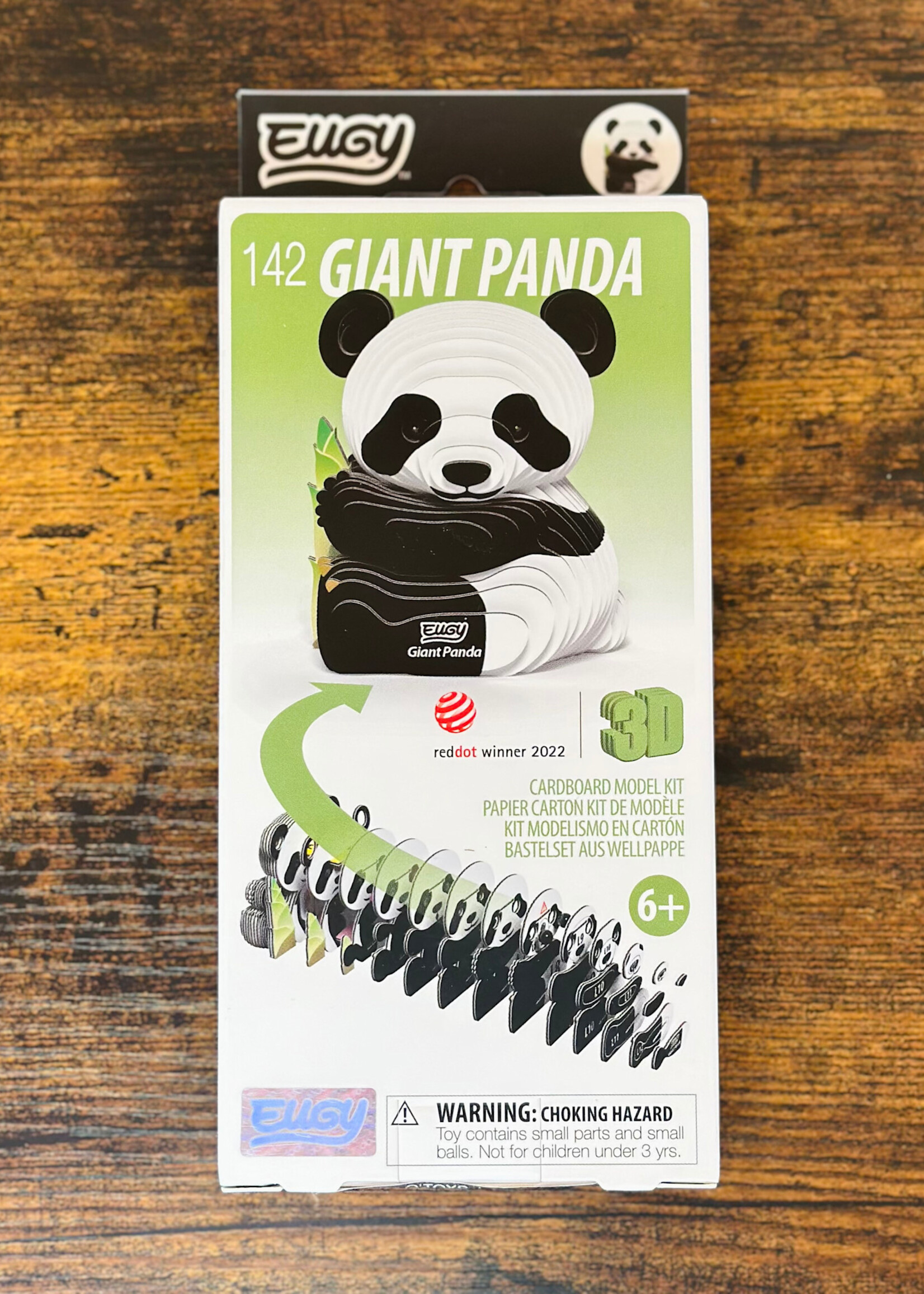 Safari Eugy - Giant Panda (3D Puzzle)