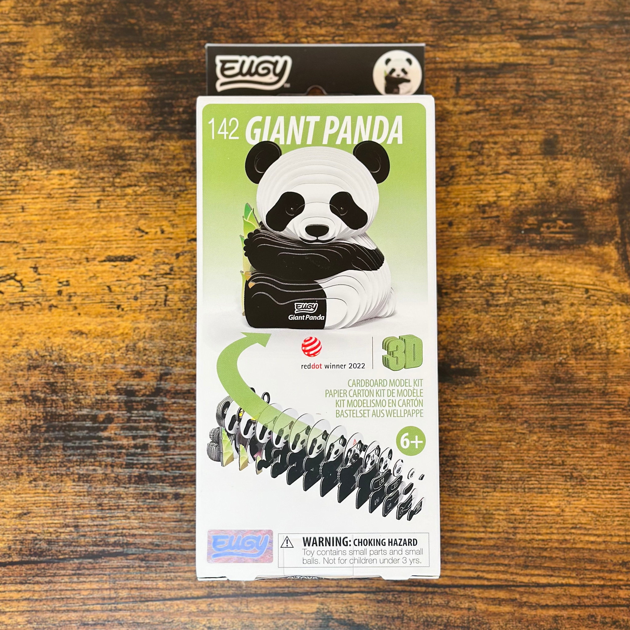Eugy - Giant Panda (3D Puzzle)