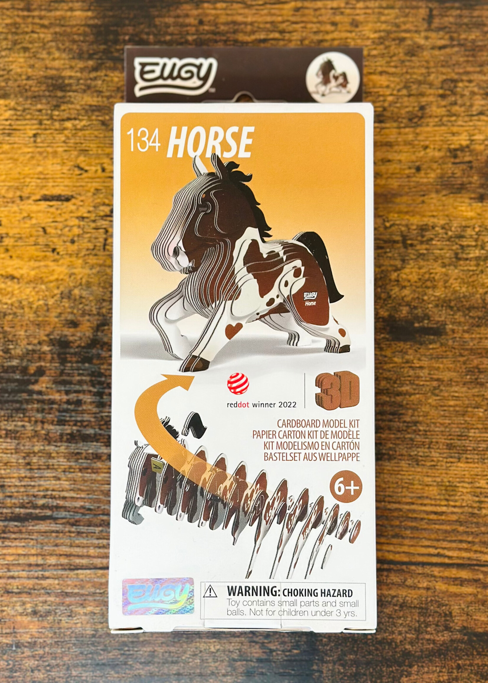 Safari Eugy - Horse (3D Puzzle)