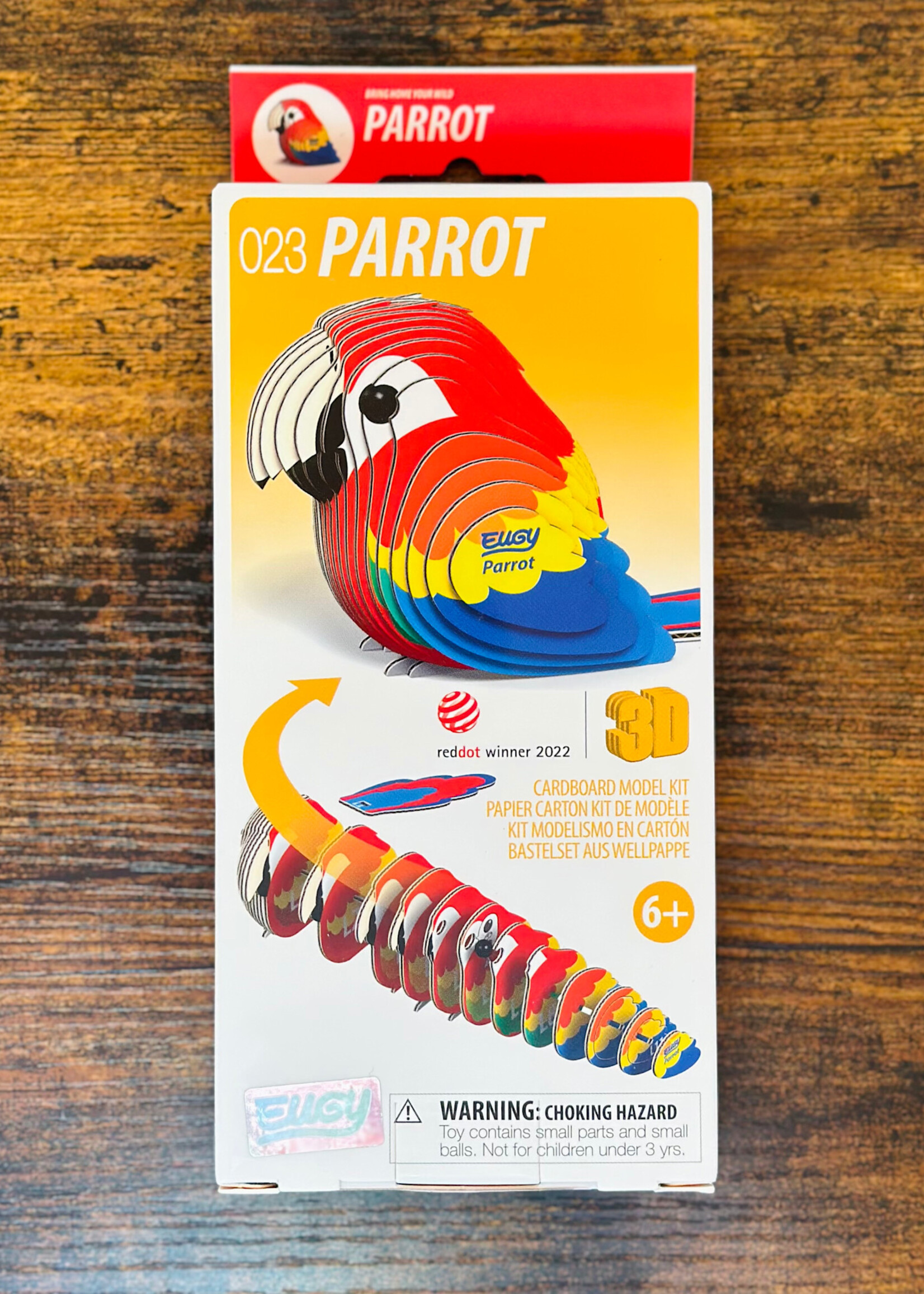 Safari Eugy - Parrot (3D Puzzle)