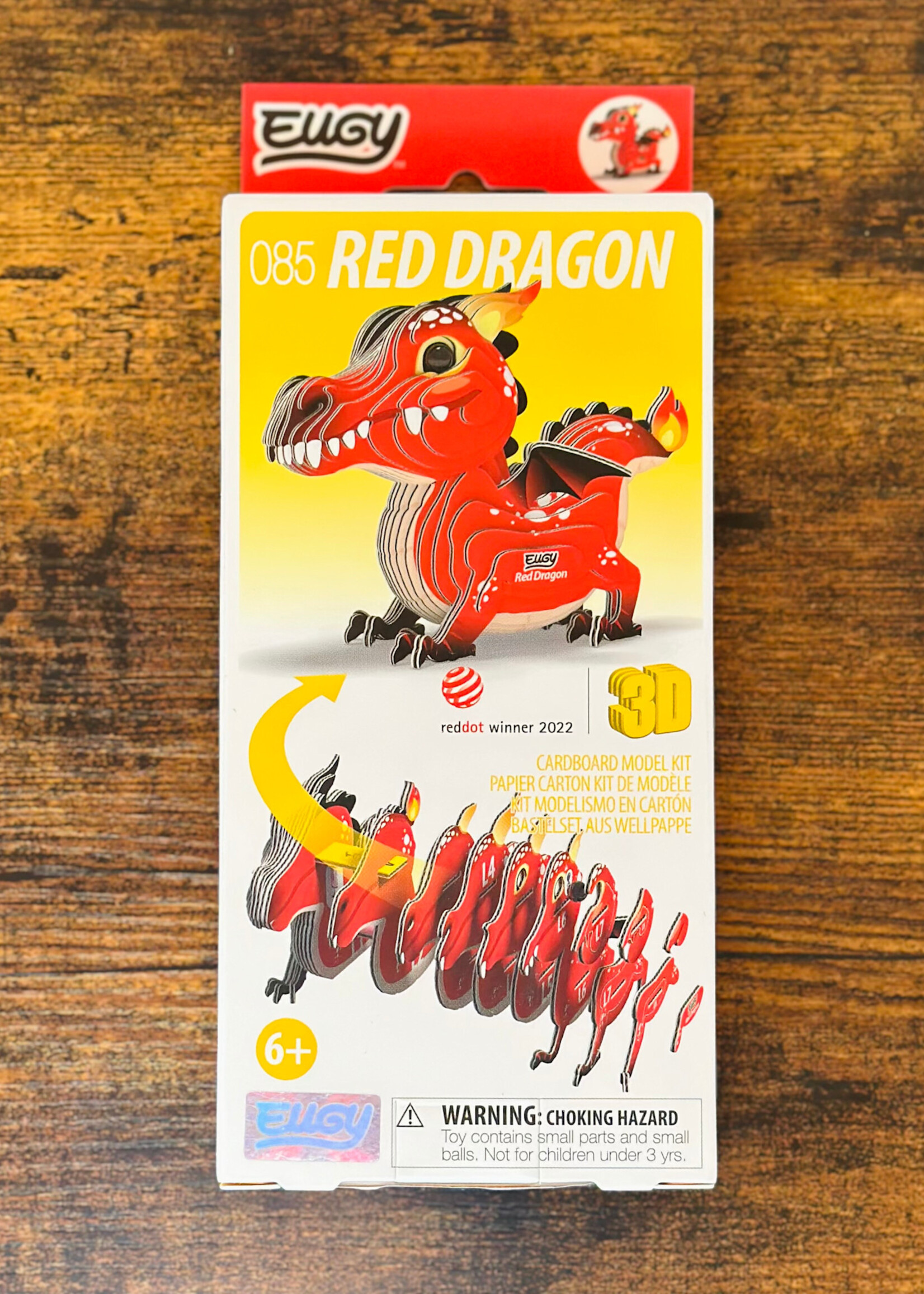 Safari Eugy - Red Dragon (3D Puzzle)