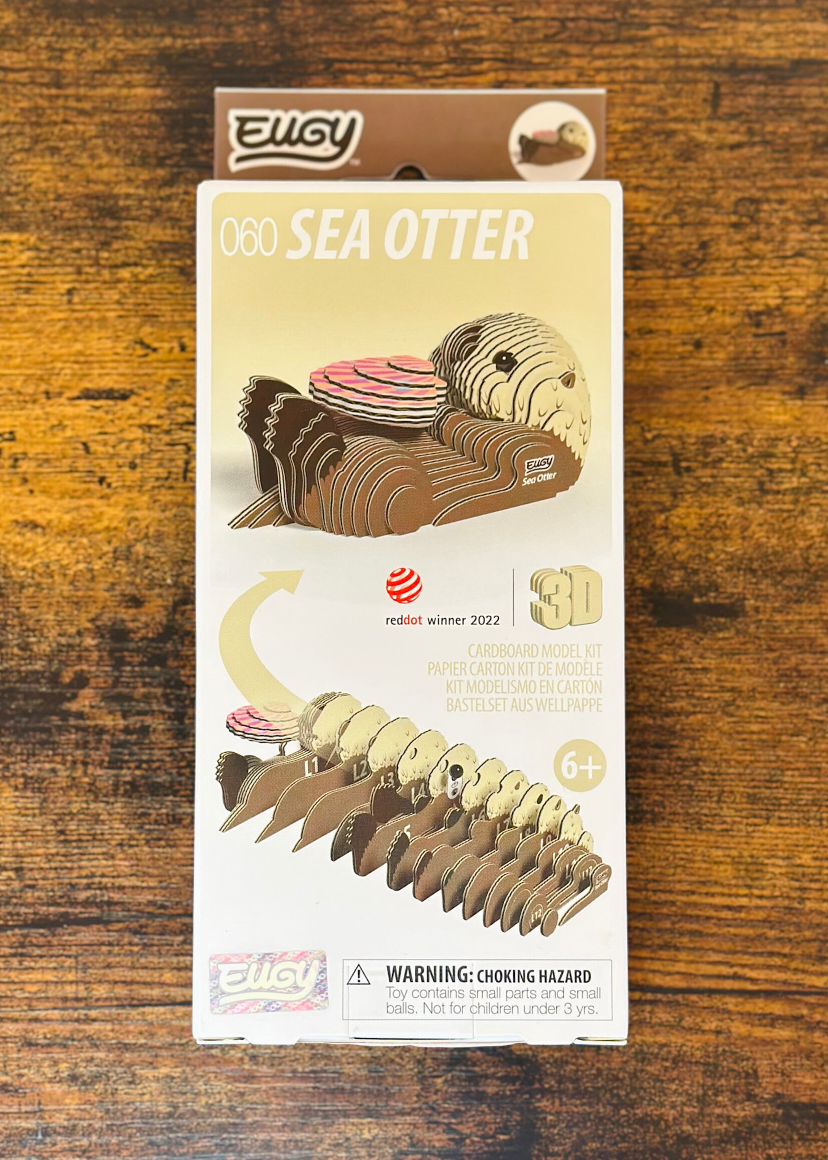 Safari Eugy - Sea Otter (3D Puzzle)