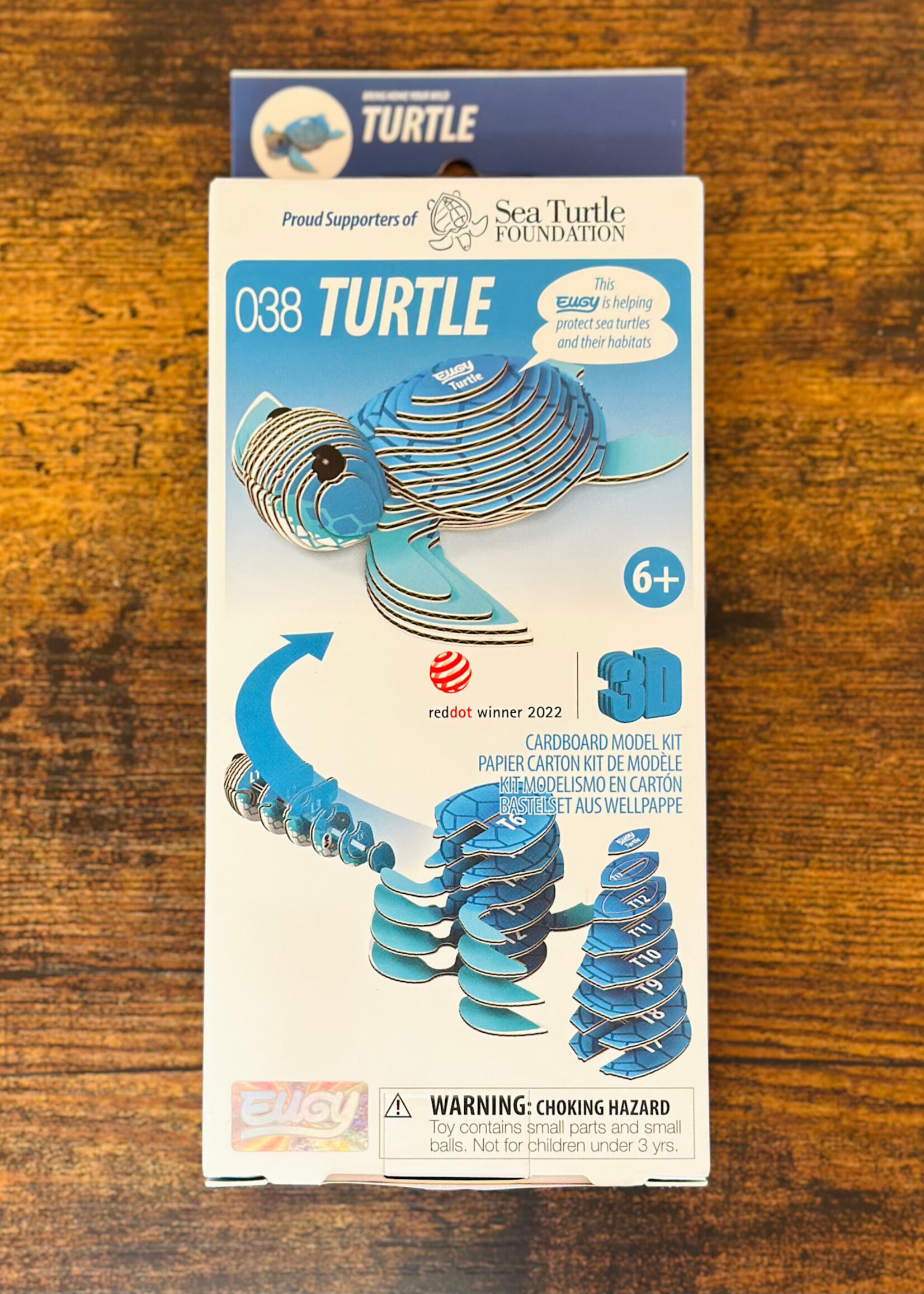Safari Eugy - Turtle (3D Puzzle)