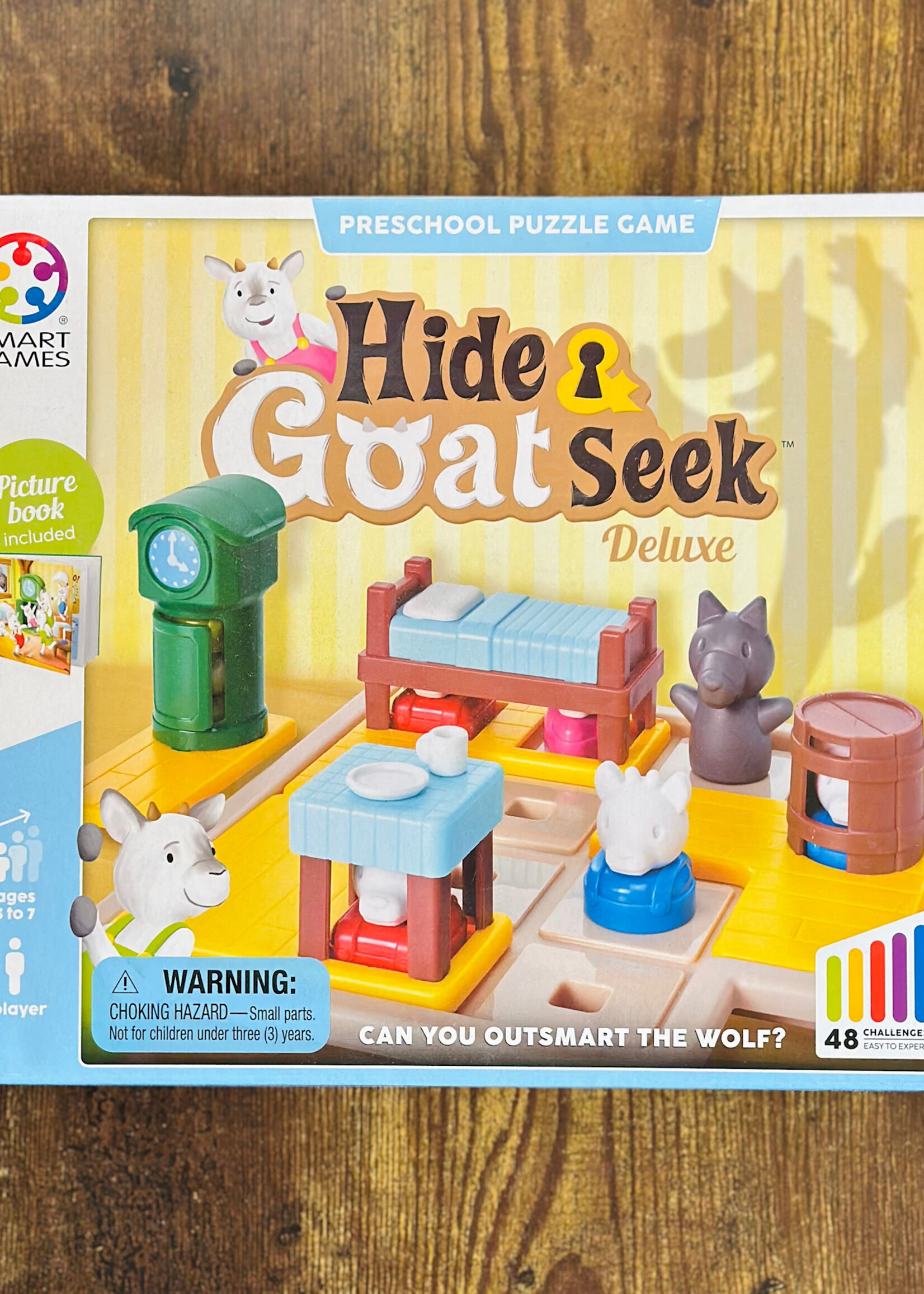 Smart Toys & Games Puzzle Game - Hide & Goat Seek Deluxe
