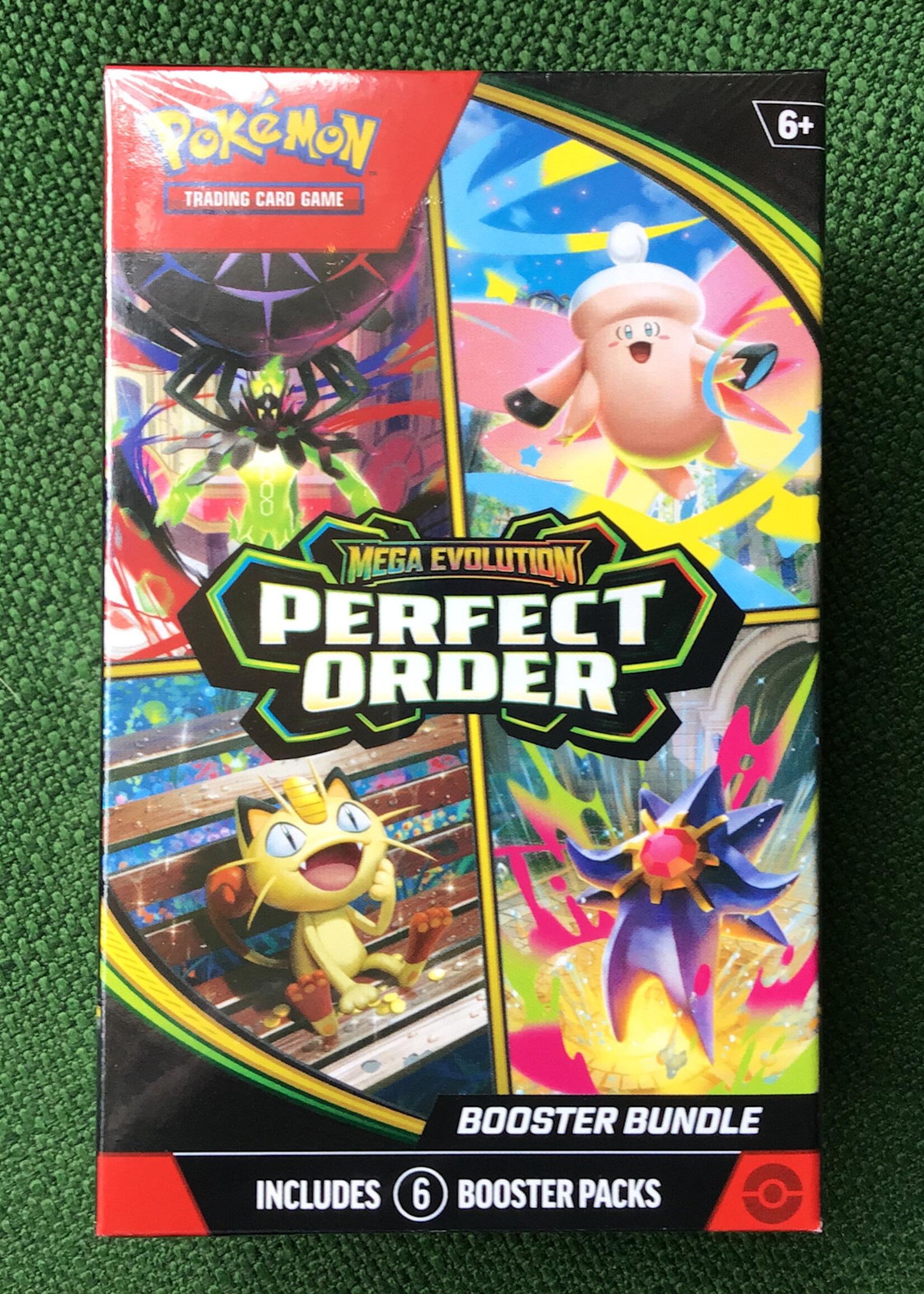 The Pokémon Company Card Game - Pokémon: Perfect Order (Mega Evolution) (Booster Bundle)