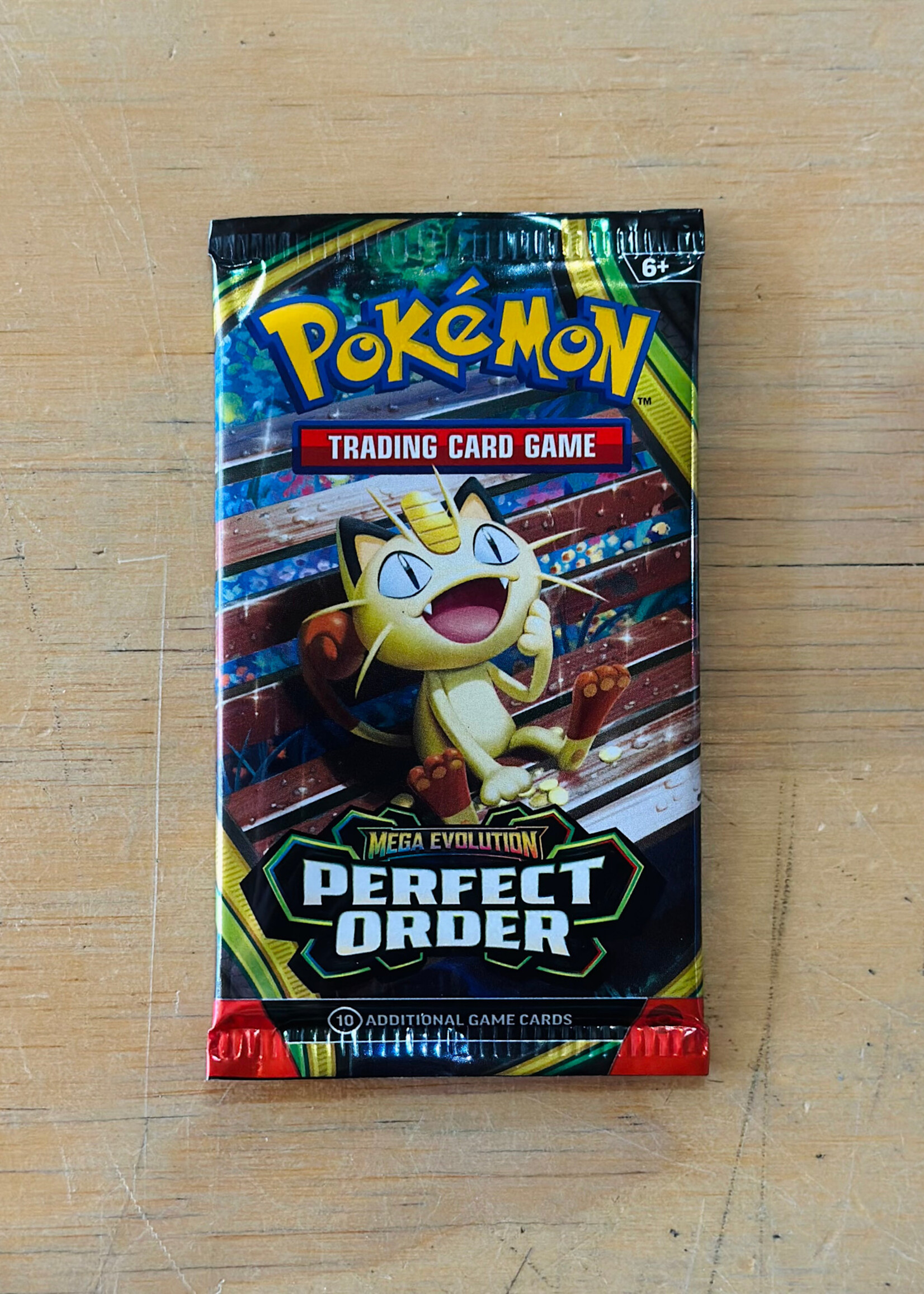 The Pokémon Company Card Game - Pokémon: Perfect Order (Mega Evolution) (Booster Singles)
