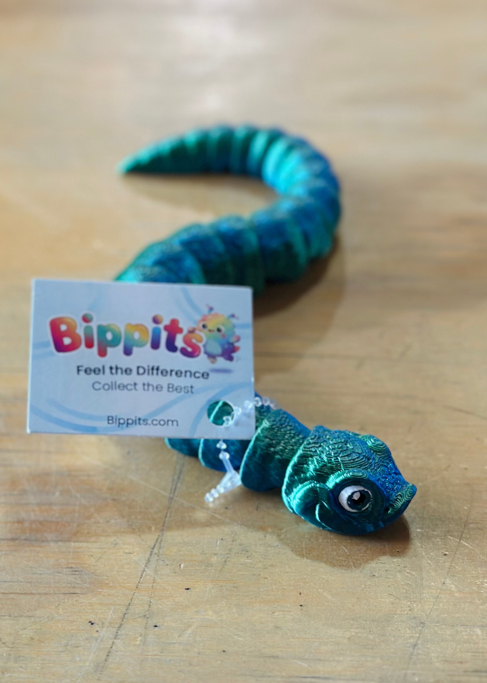 Bippits Hog Nose Snake - Blue/Green (Bippits)