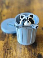 Bumpa Built Raccoon + Trash Can