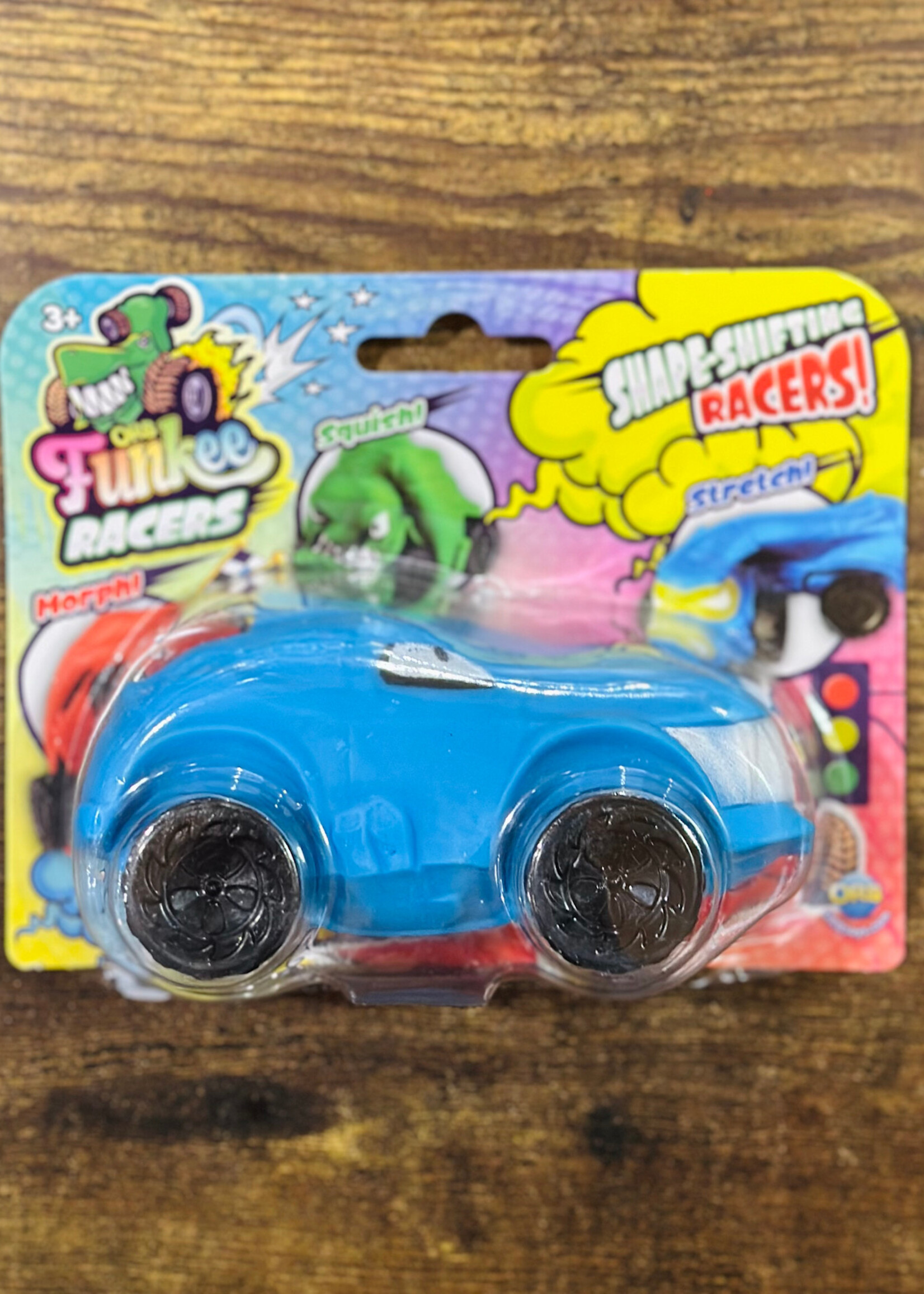 ORB Funkee Racer - Blue Tyrannosaurus