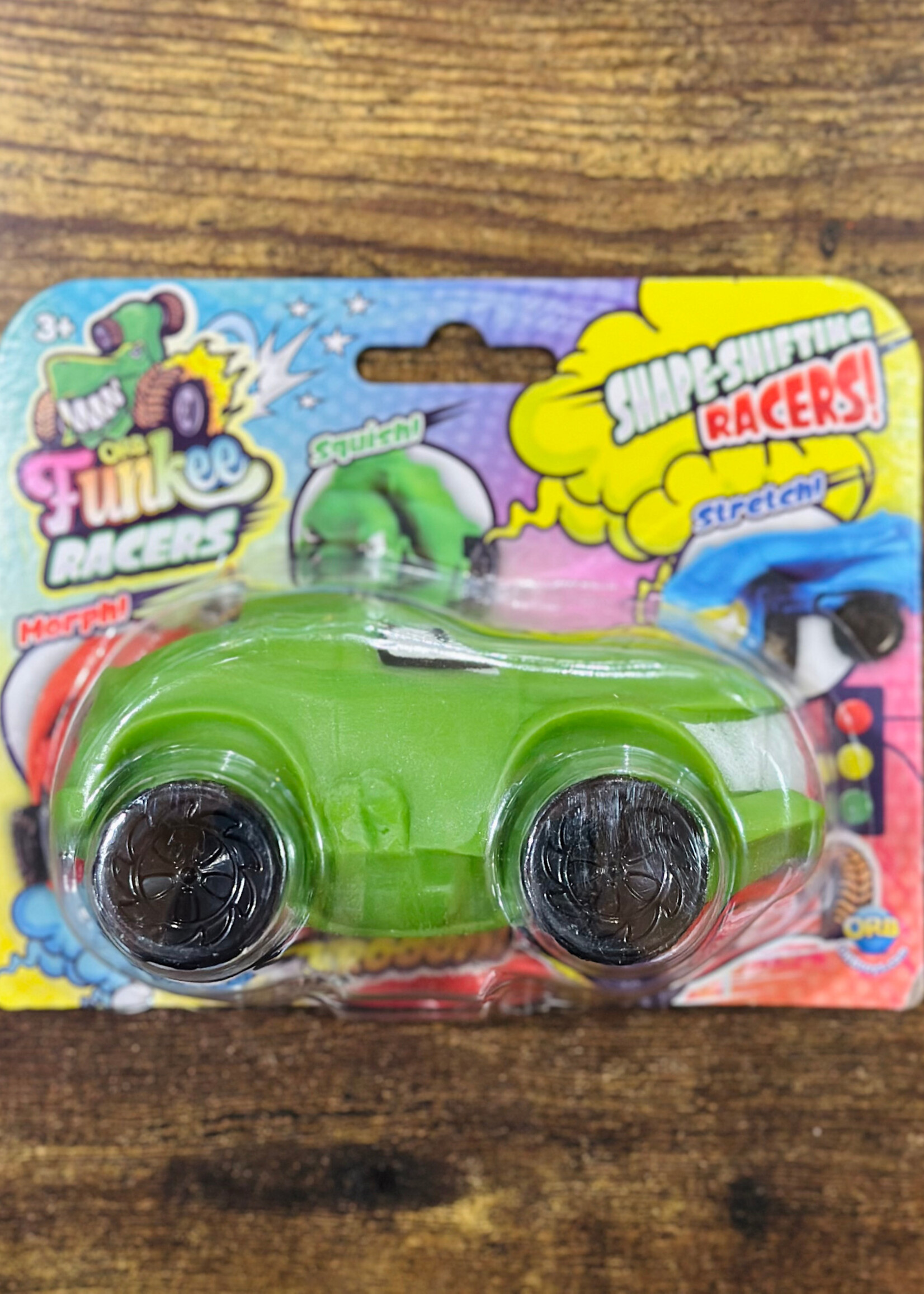 ORB Funkee Racer - Green Tyrannosaurus