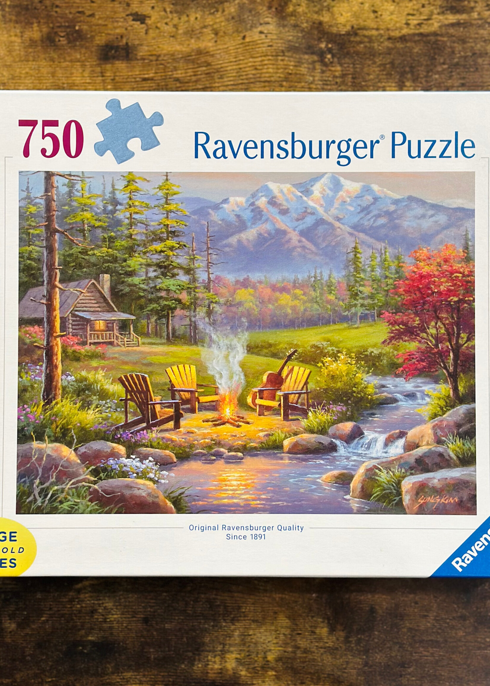Ravensburger Puzzle - Riverside Livingroom 750 Pc.