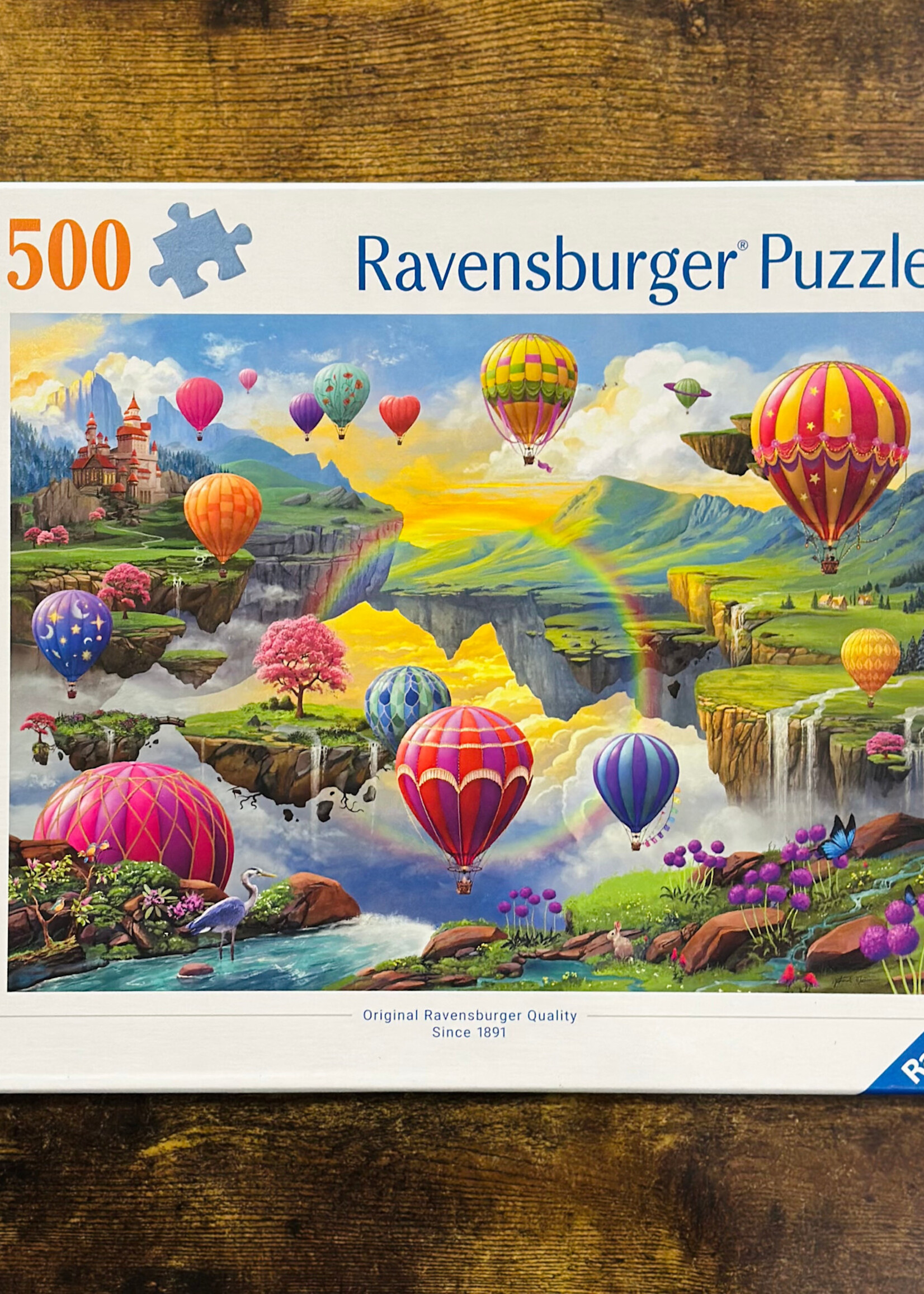 Ravensburger Puzzle - Air Balloon Valley 500 Pc.