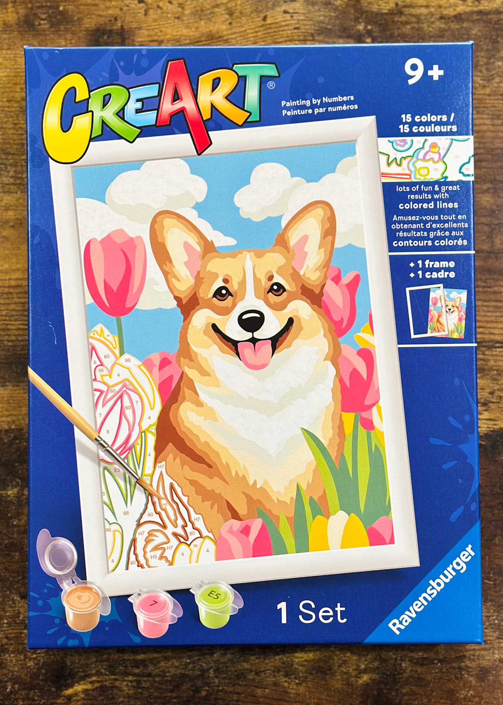 Ravensburger Creart - Floral Corgi