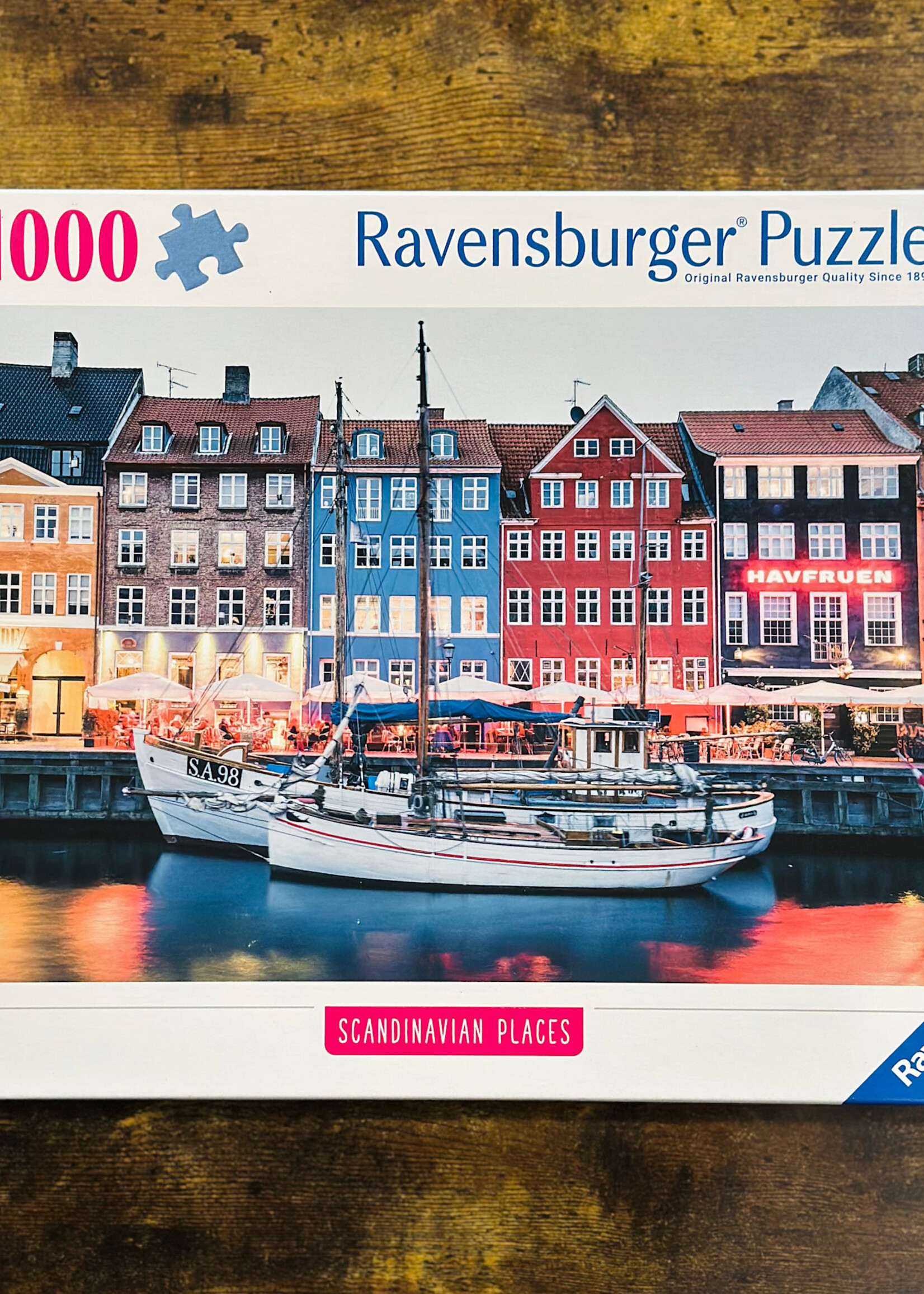 Ravensburger Puzzle - Copenhagen, Denmark (Scandinavian Places) 1000 Pc.