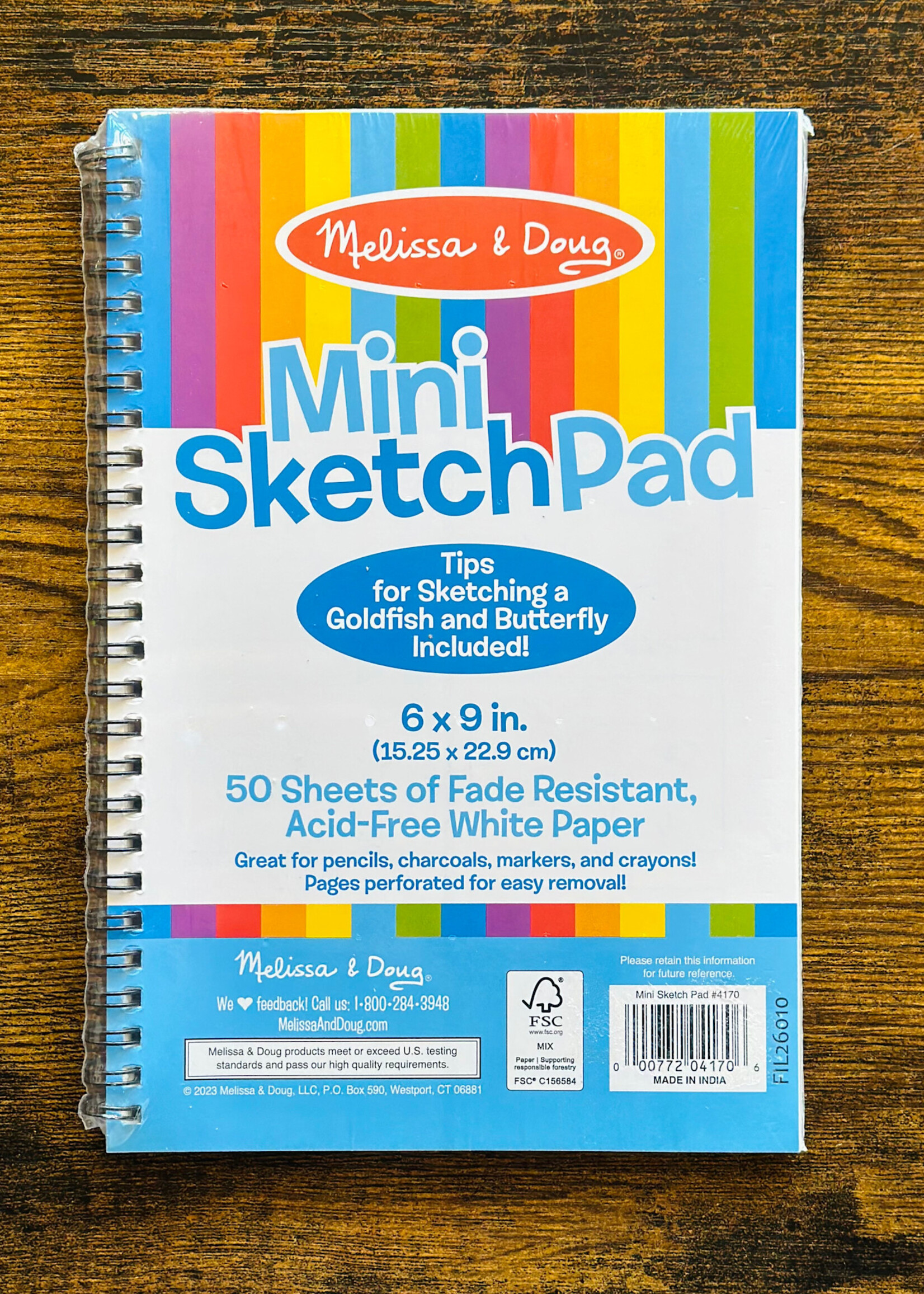 Melissa & Doug Mini Sketch Pad 6x9
