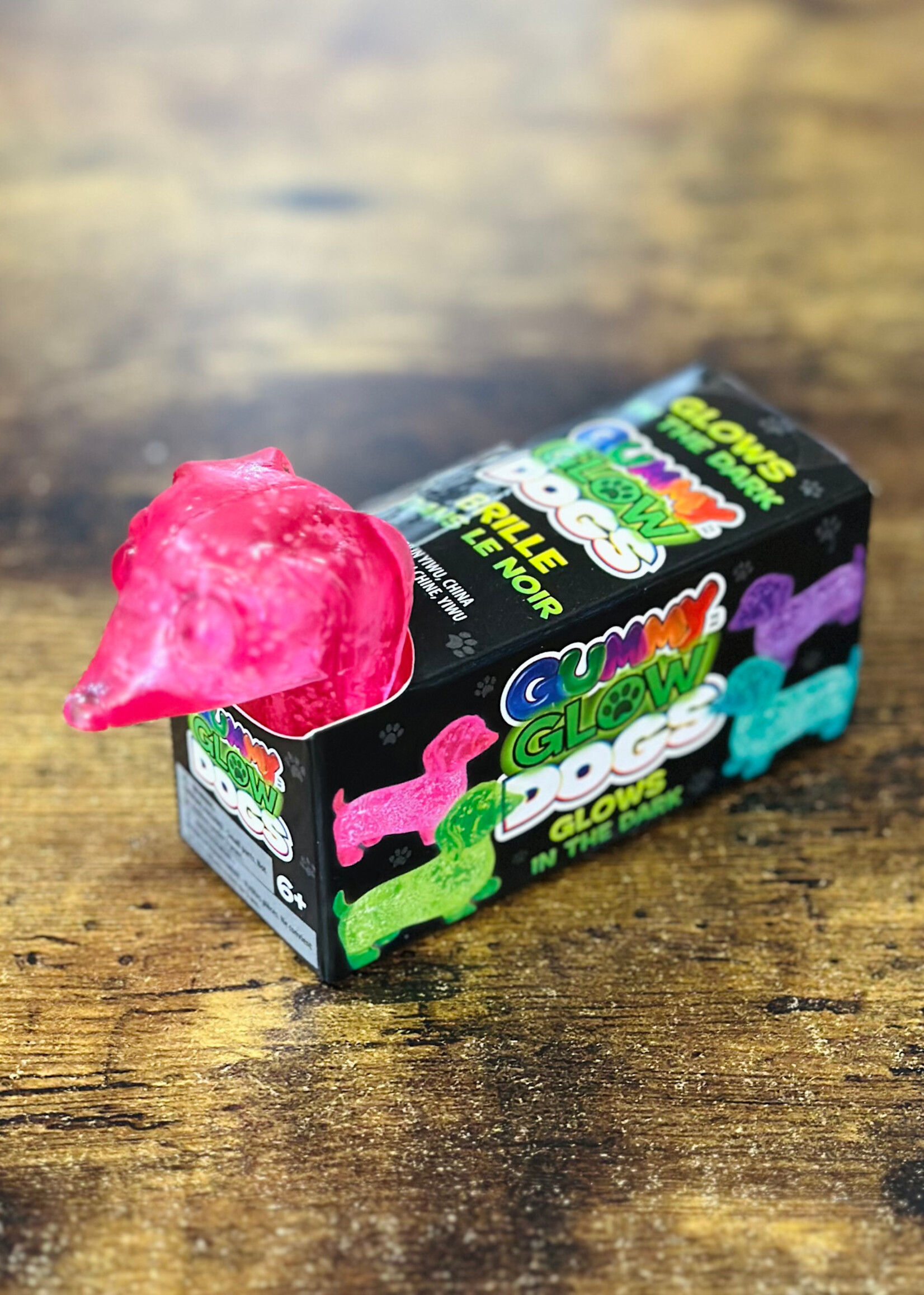 Incredible Group Gummy Glow Dogs (Pink)