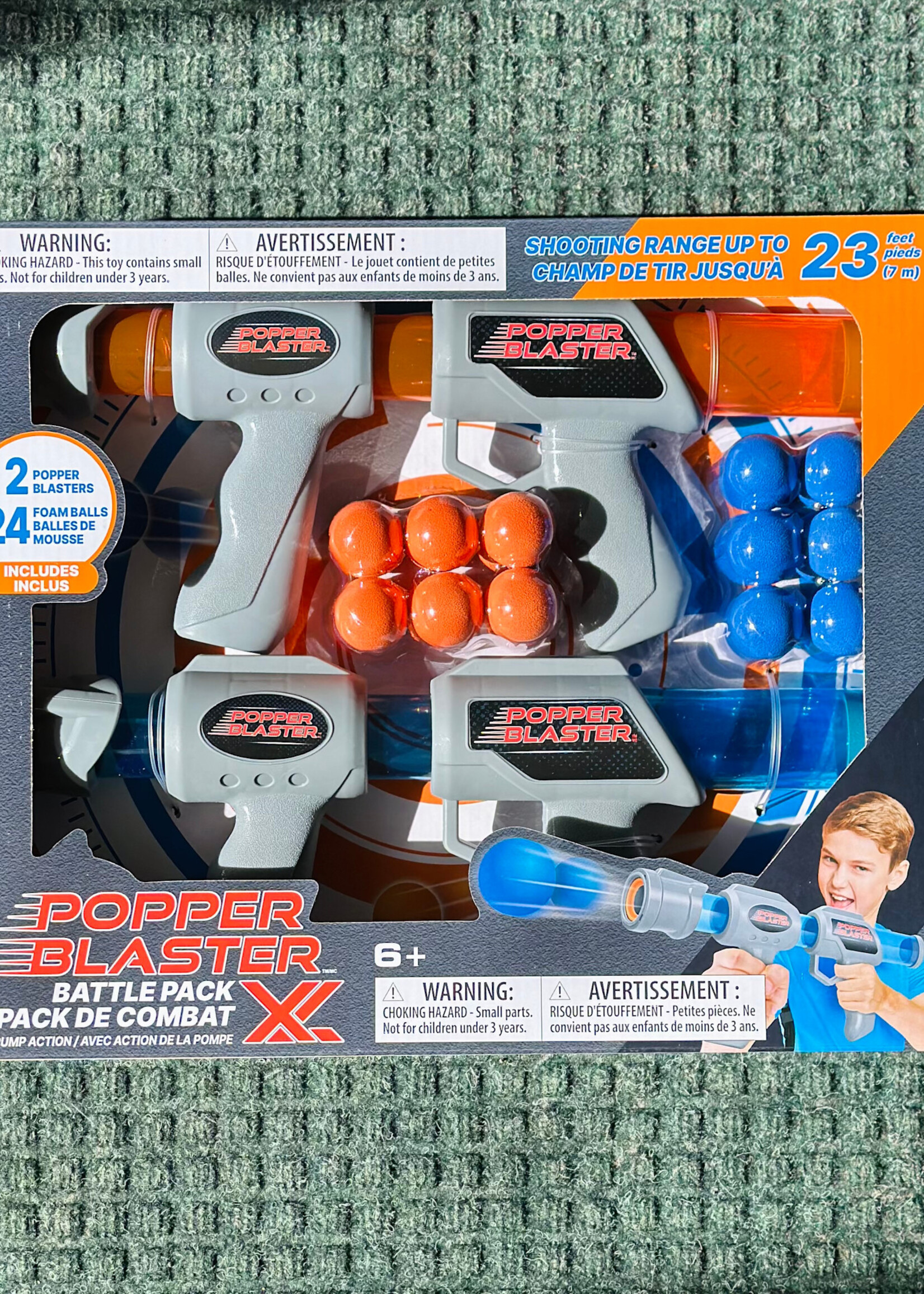 Incredible Group Popper Blasters - XL Battle Pack w/ 24 Balls