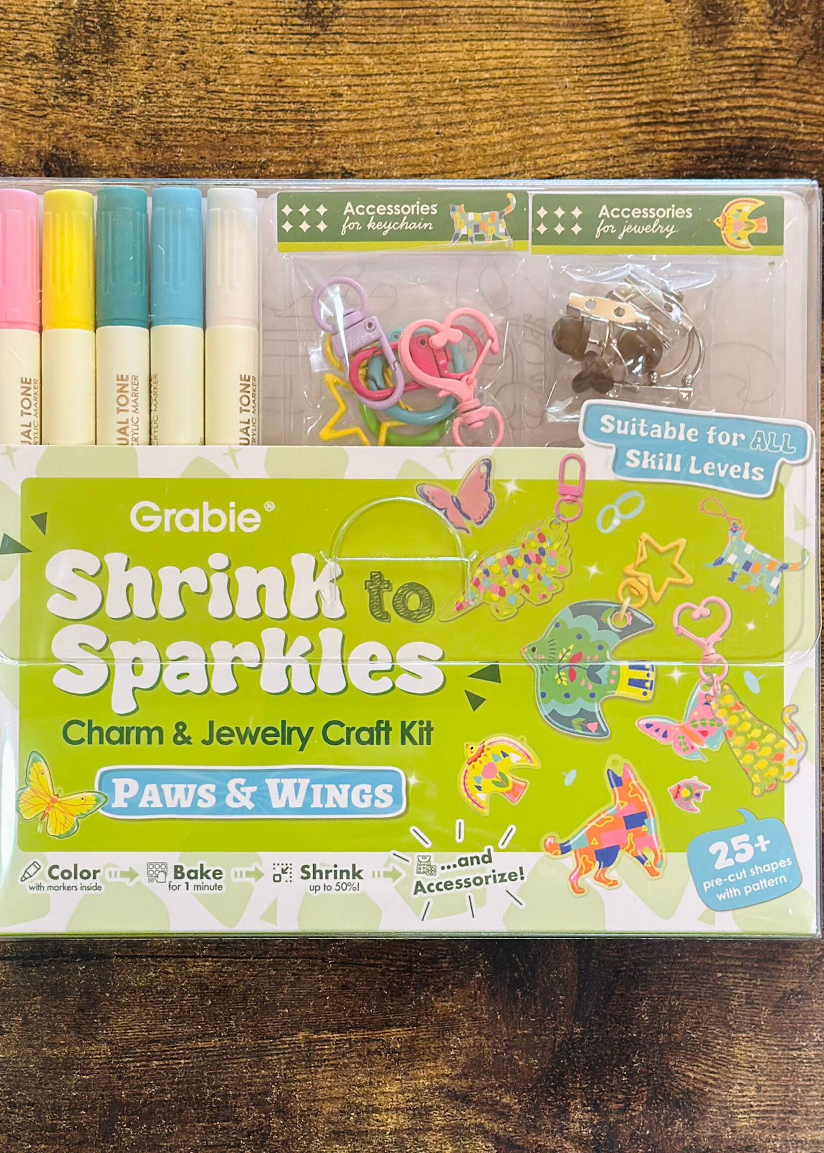 Shrink to Sparkles Charm & Jewelry Craft Kit