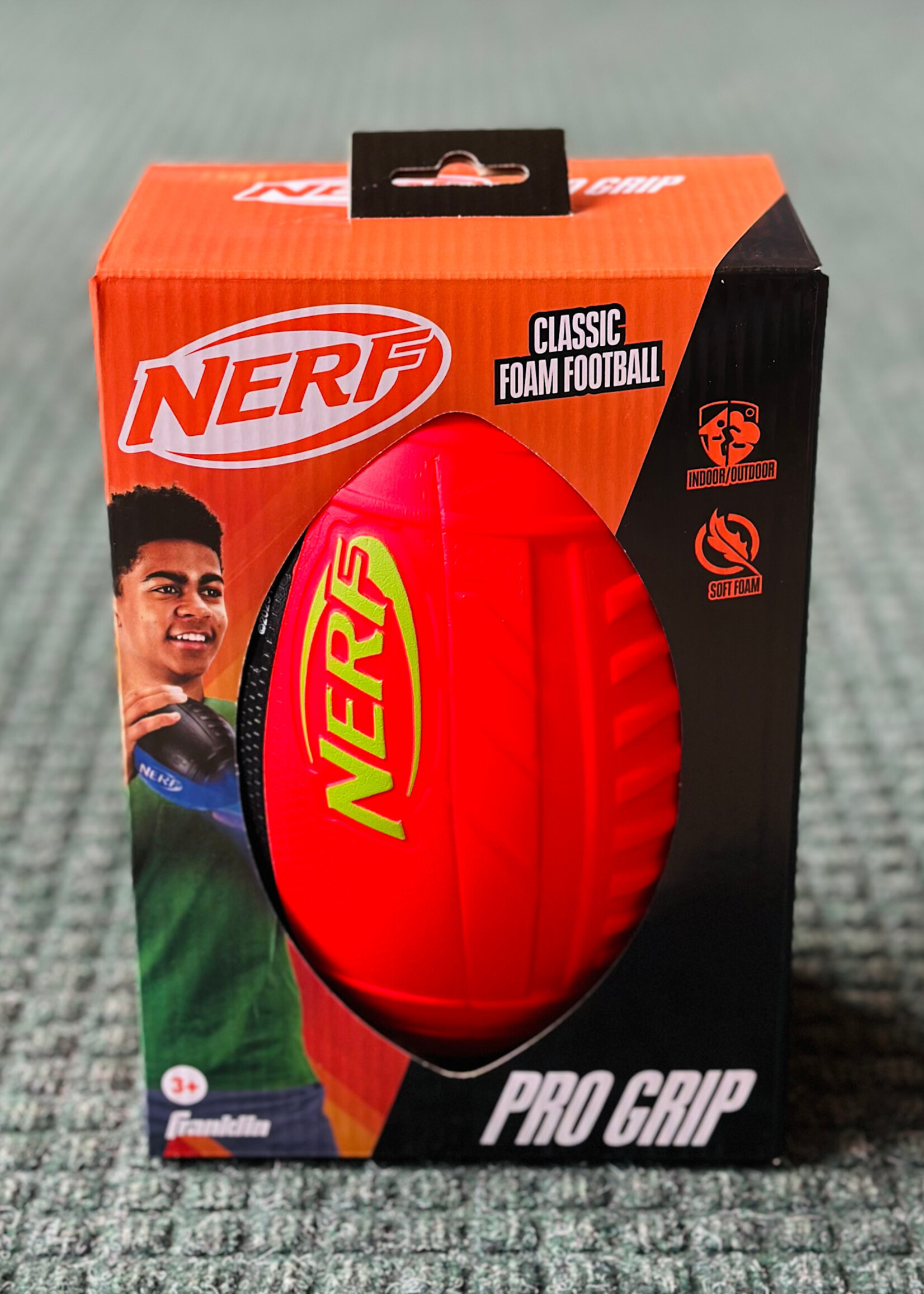 Nerf Pro Grip Football (Red)