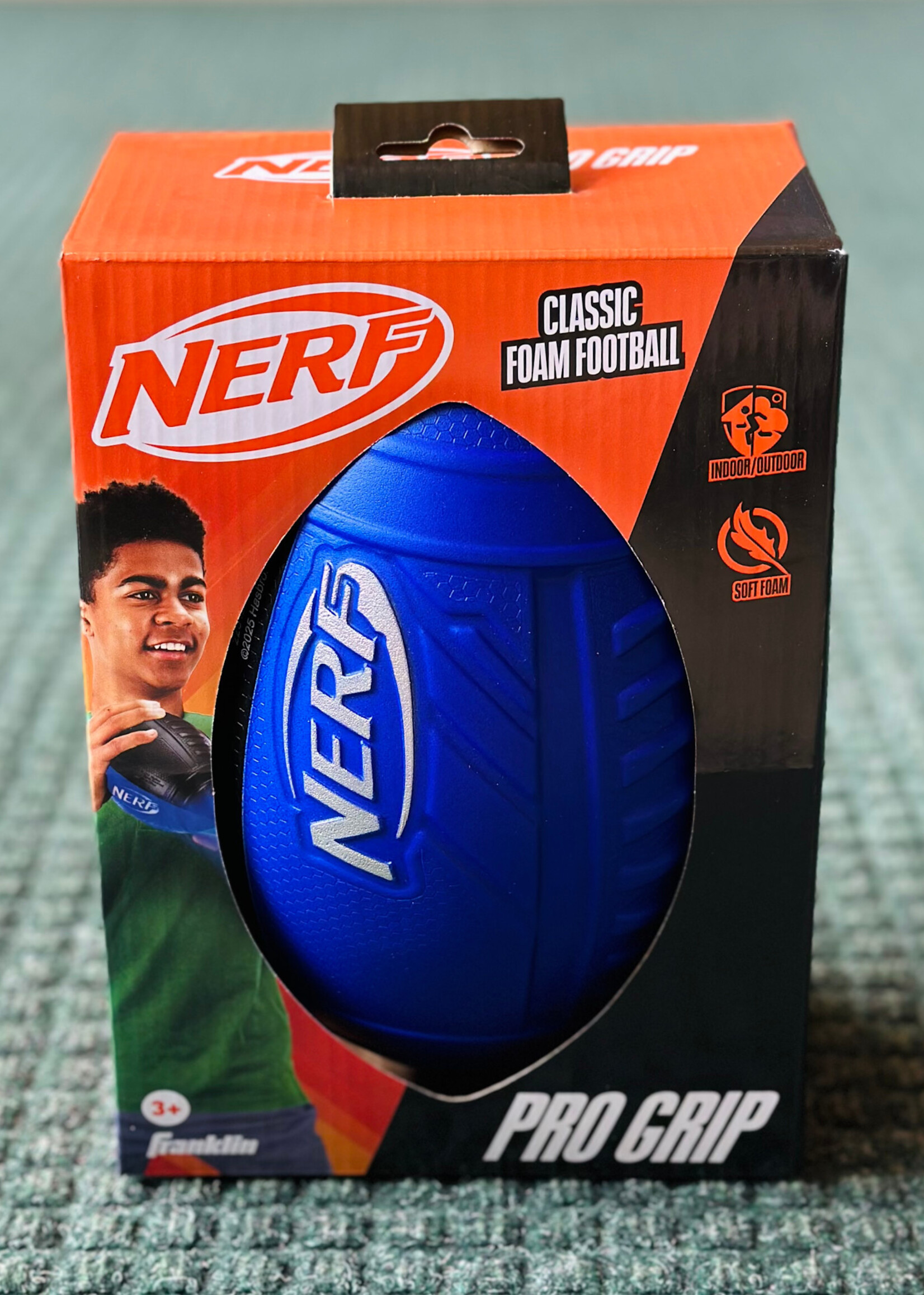 Nerf Pro Grip Football (Blue)