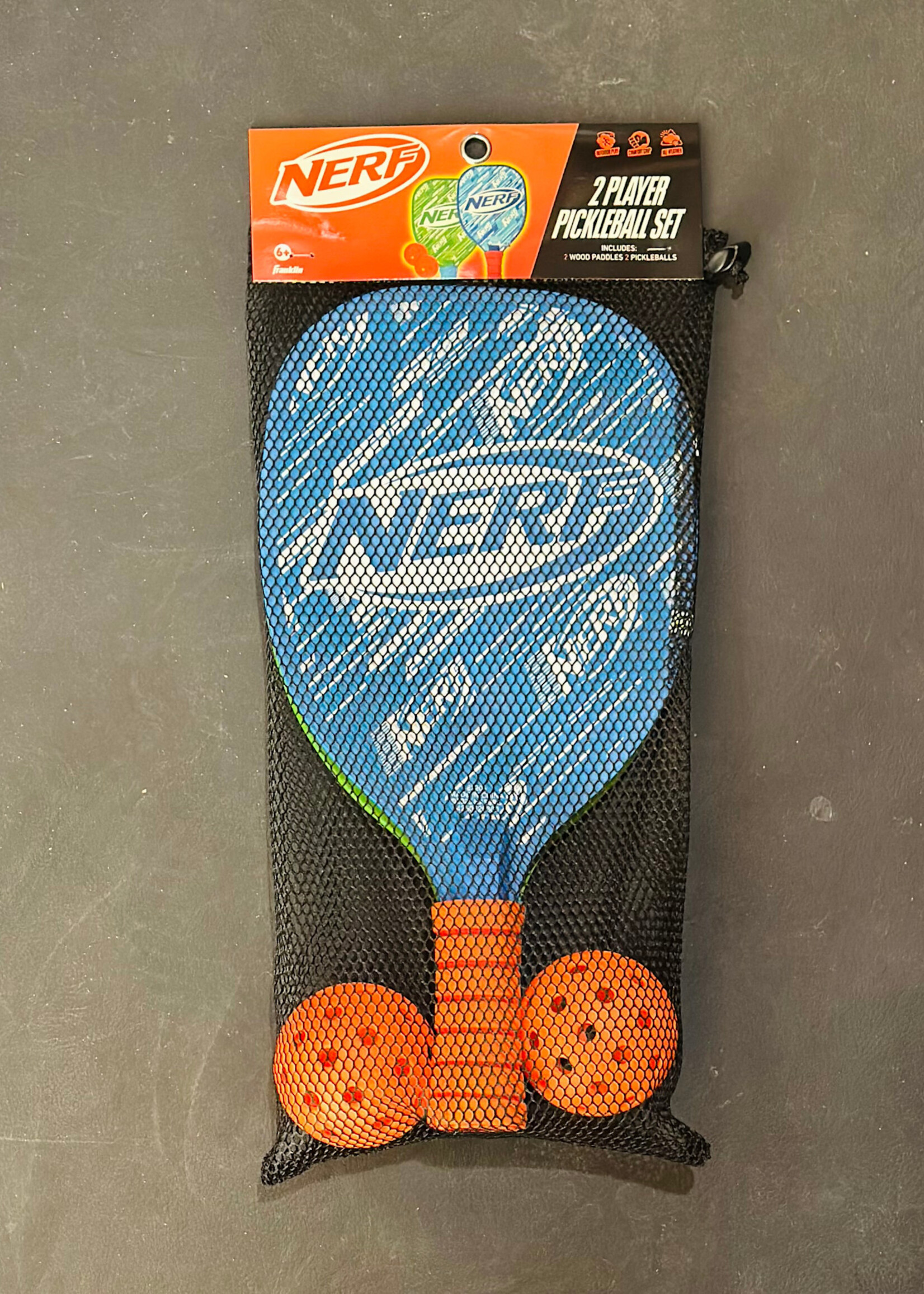 Nerf 2-Player Pickleball Set