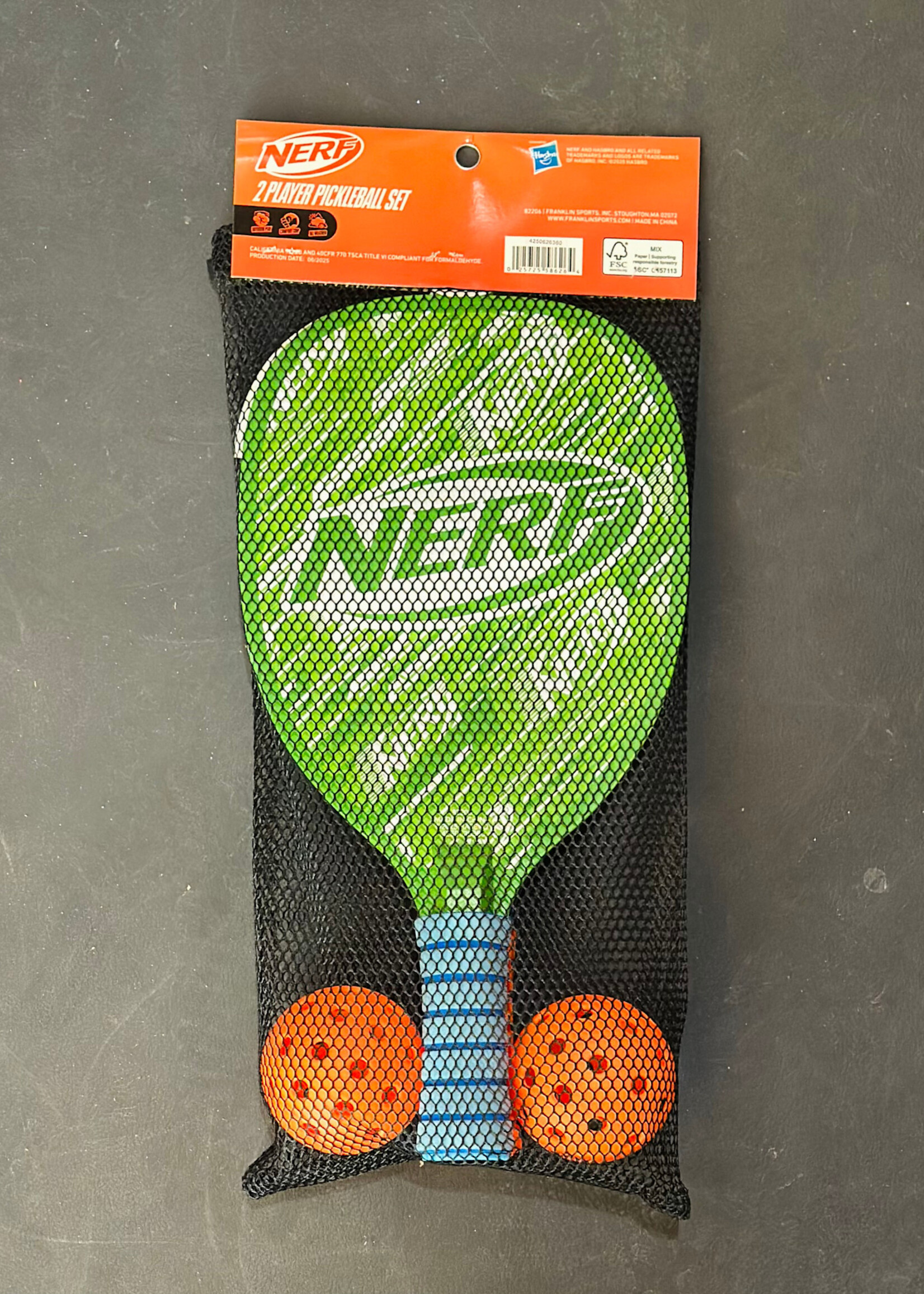 Nerf 2-Player Pickleball Set