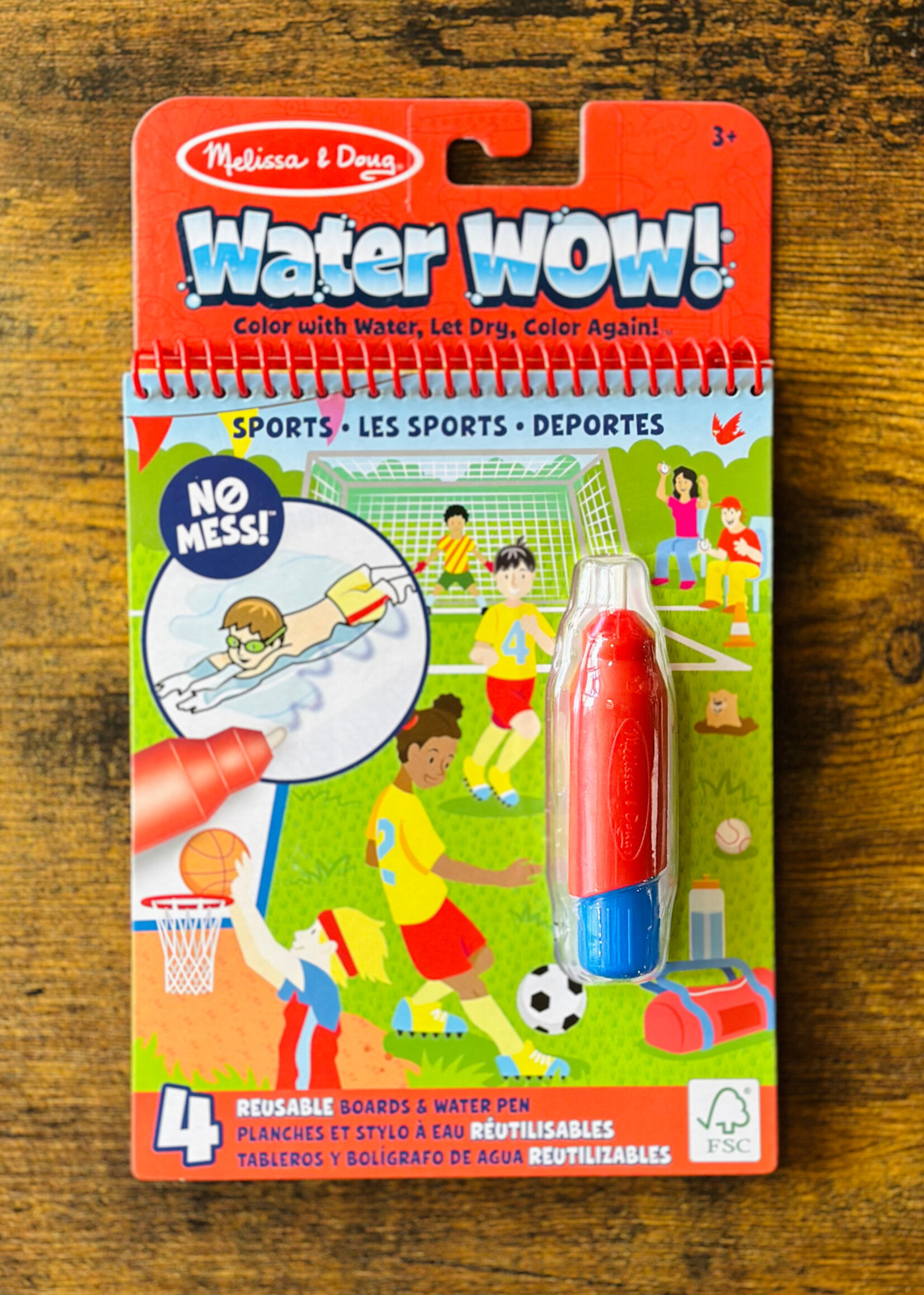 Melissa & Doug Water Wow! - Sports (Water Reveal)
