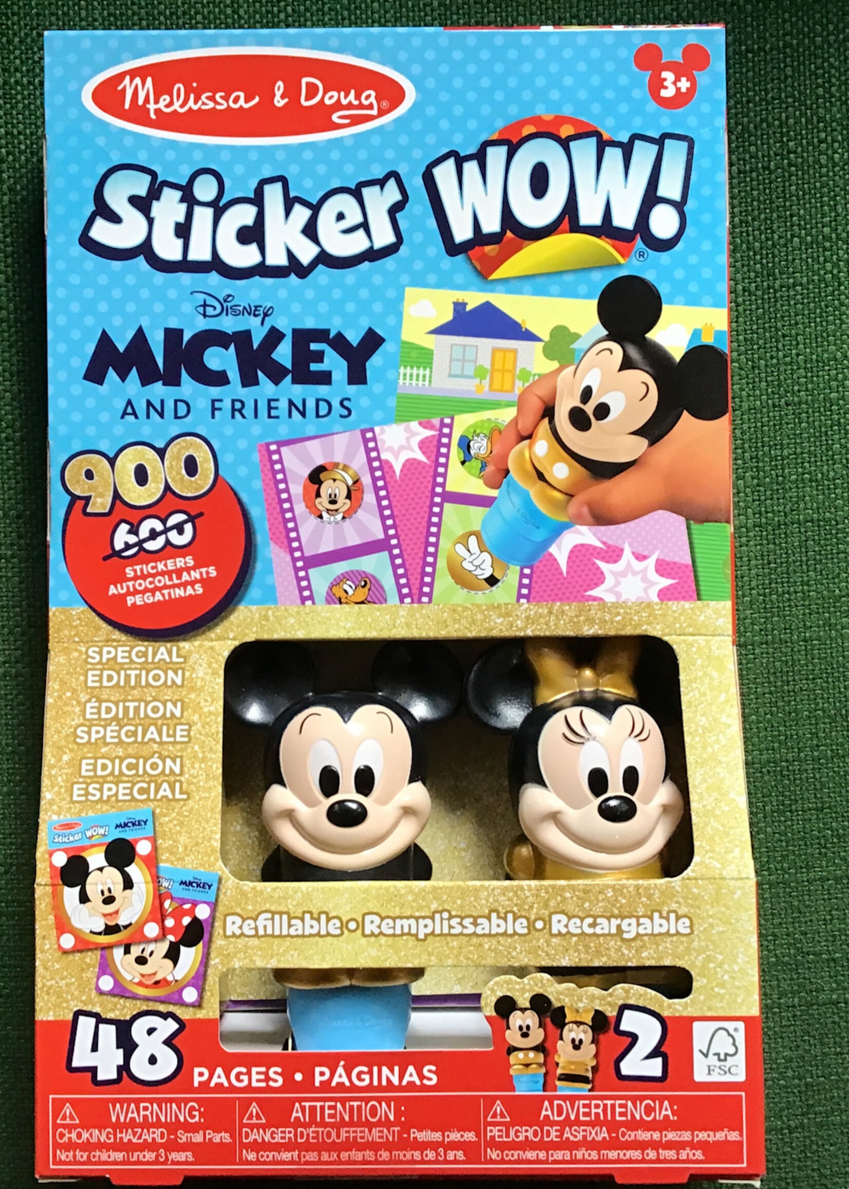 Melissa & Doug Sticker WOW! - Mickey and Friends